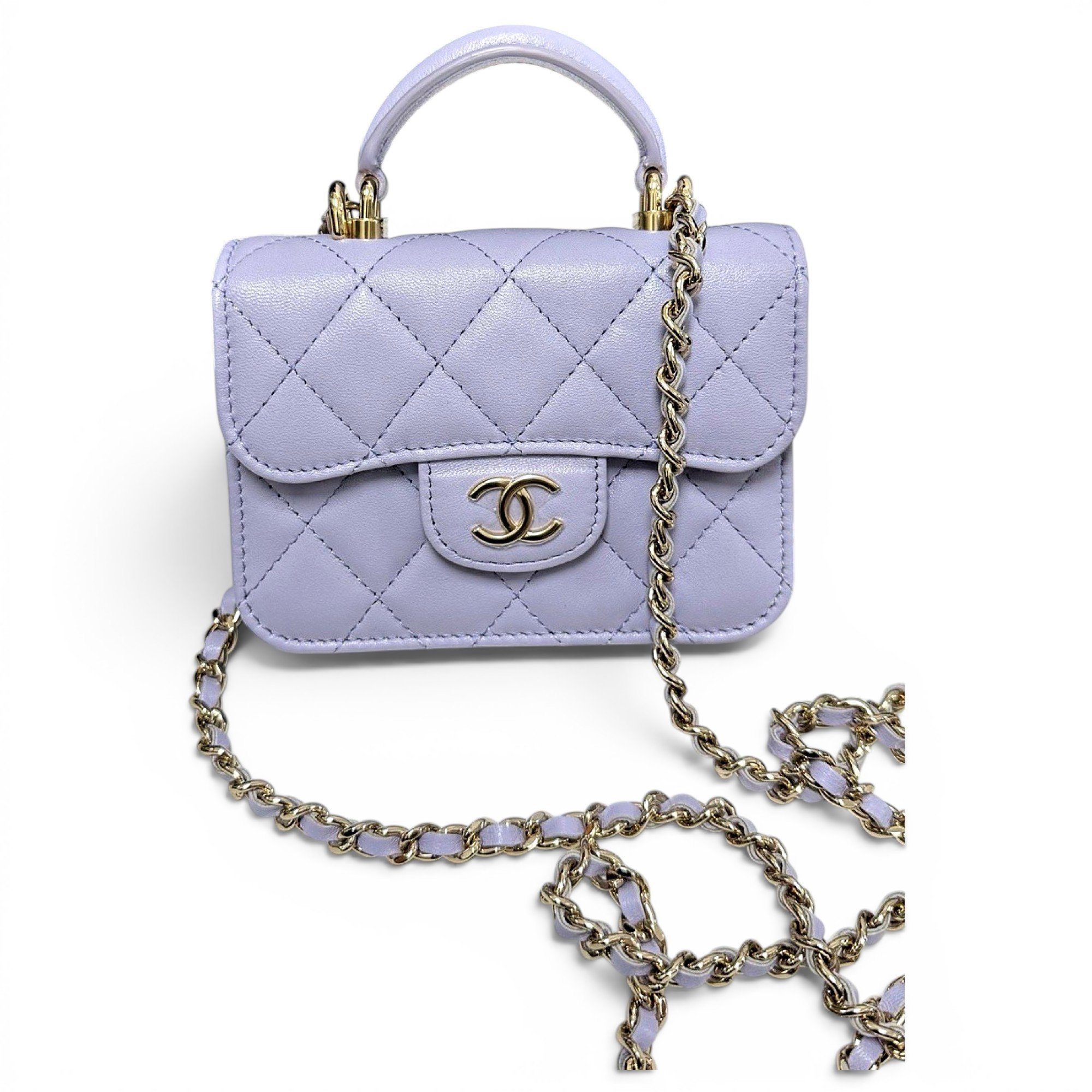 Coco Handle leather handbag