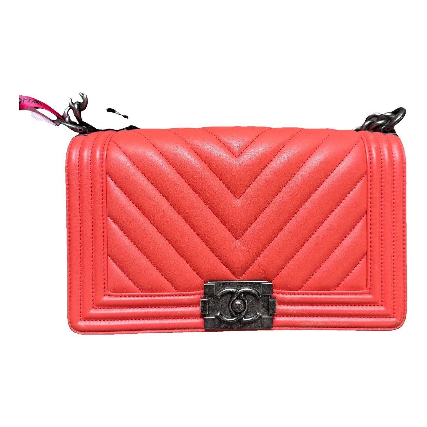Boy leather crossbody bag