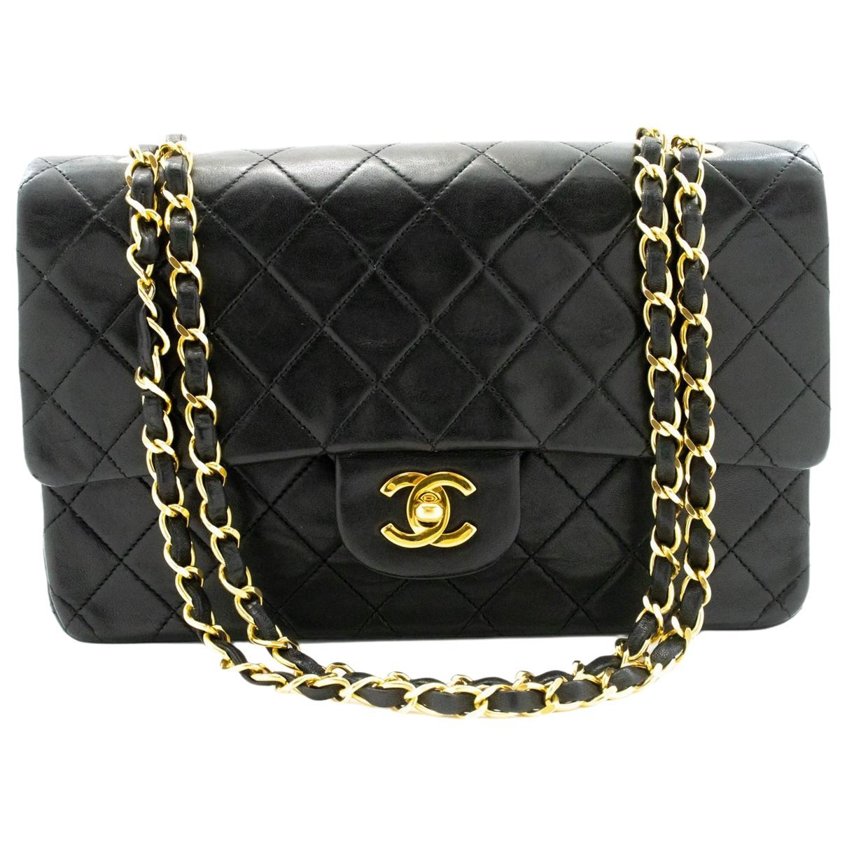 Trendy CC Flap leather crossbody bag