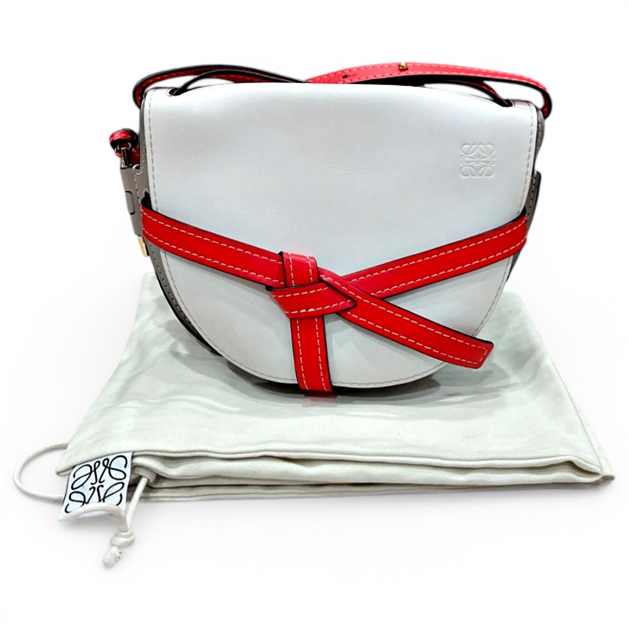 Gate leather handbag
