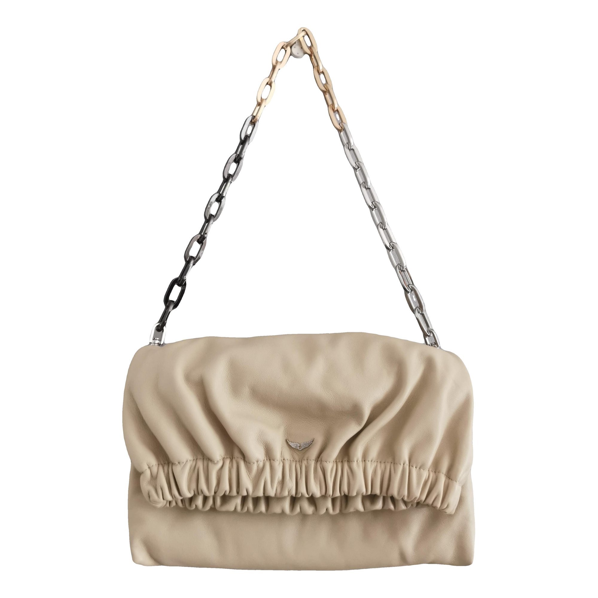 Rock leather crossbody bag