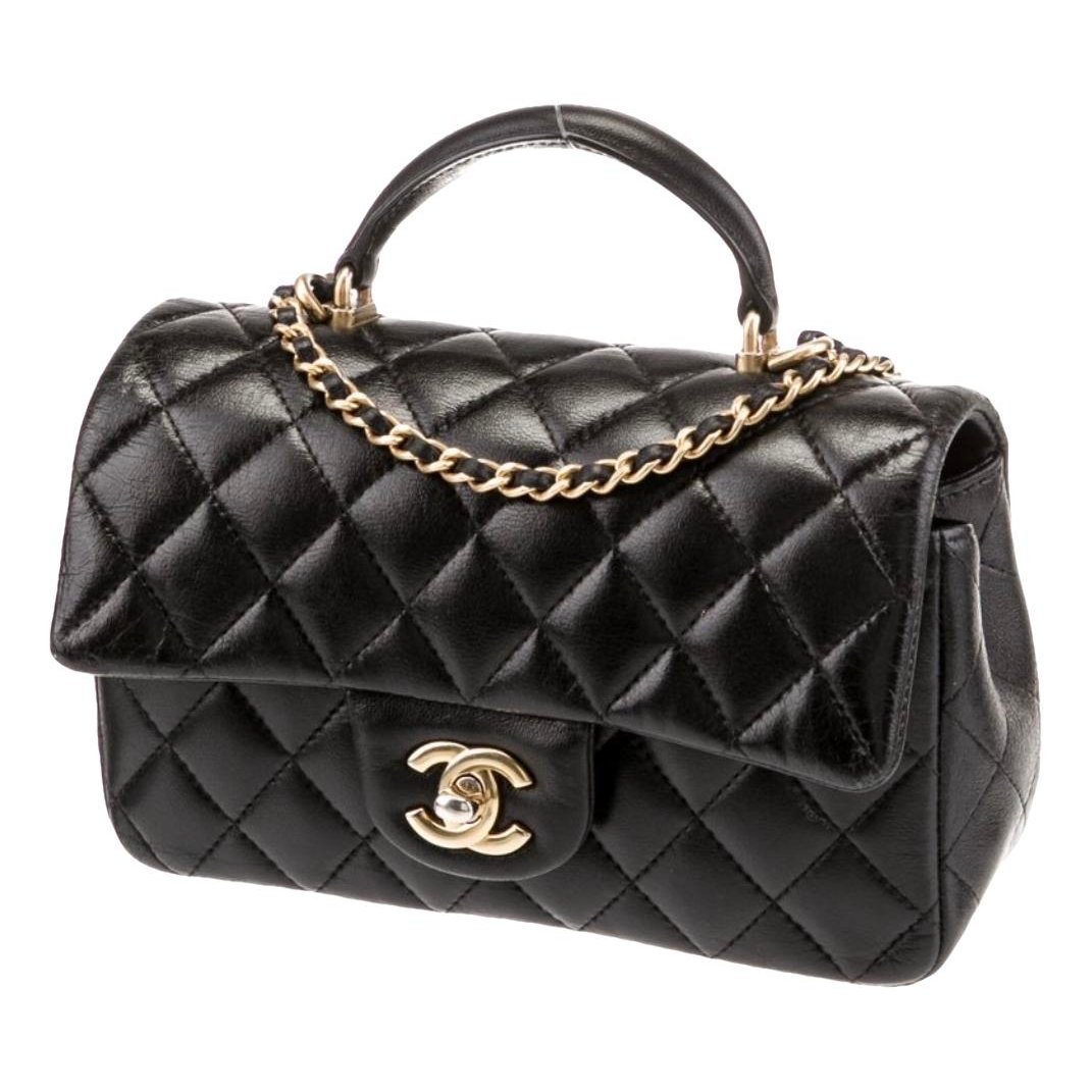 Timeless Classique Top Handle leather handbag