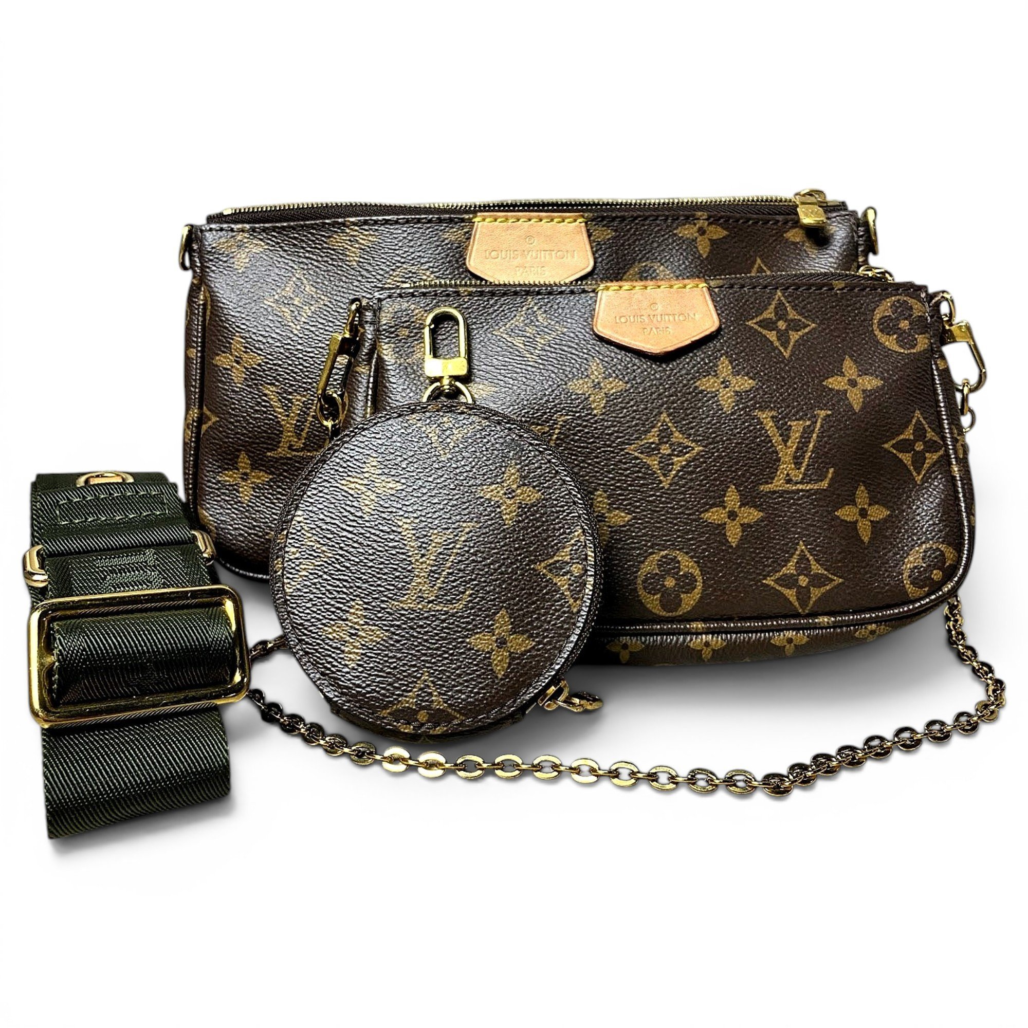 Multi Pochette Accessoires leather handbag