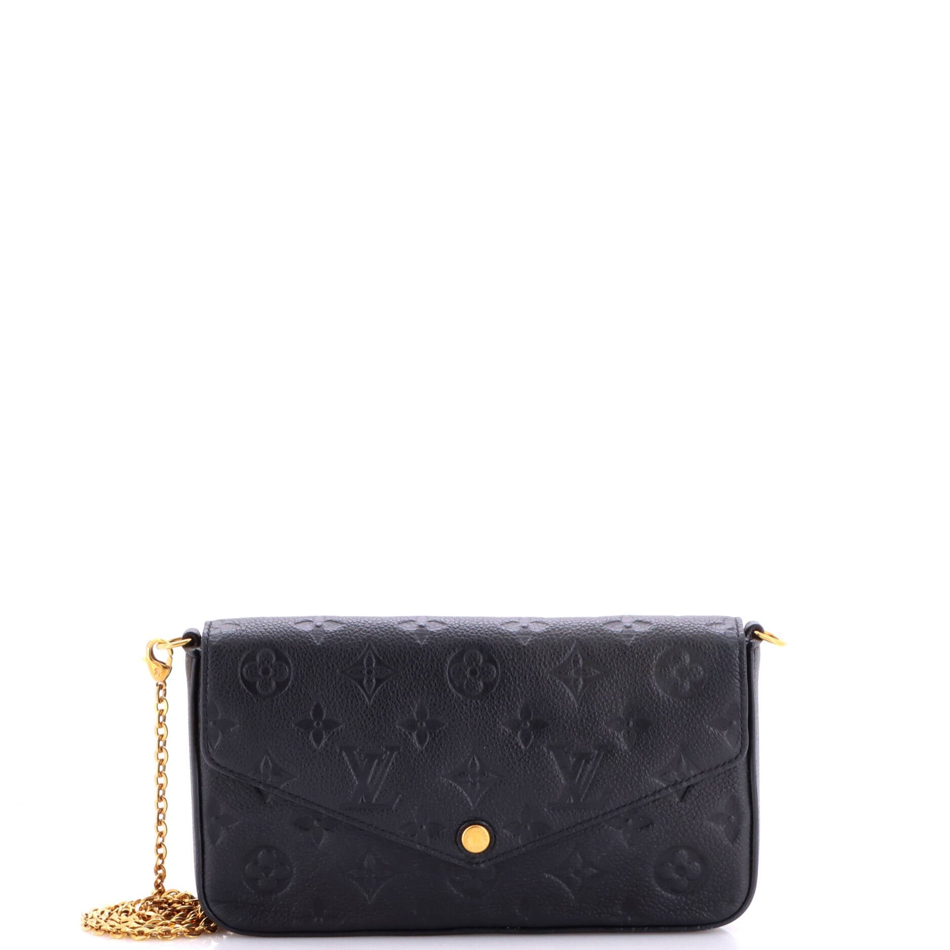 Felicie Pochette Monogram Empreinte Leather