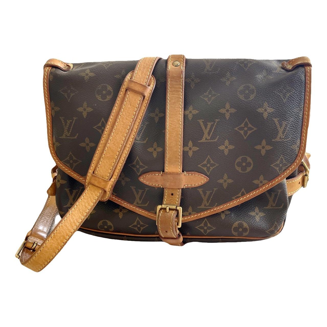 Saumur leather crossbody bag