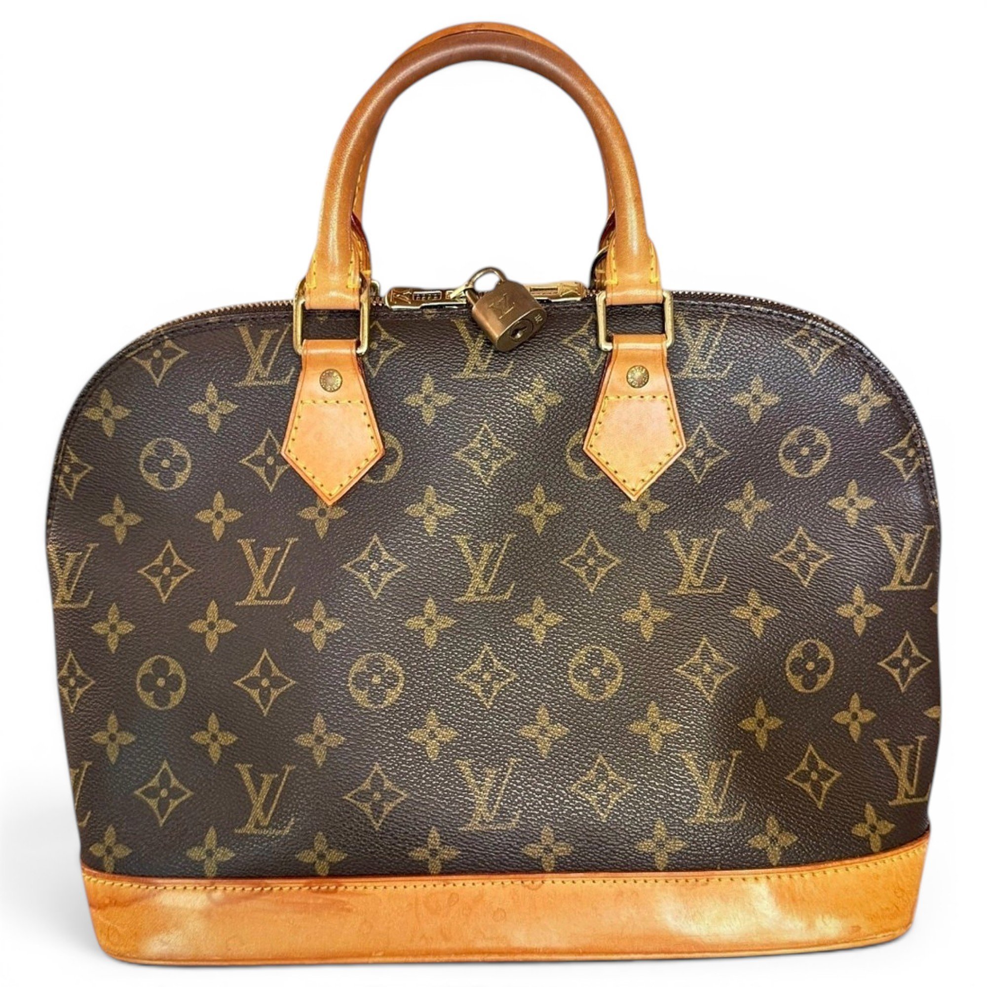 Alma leather handbag