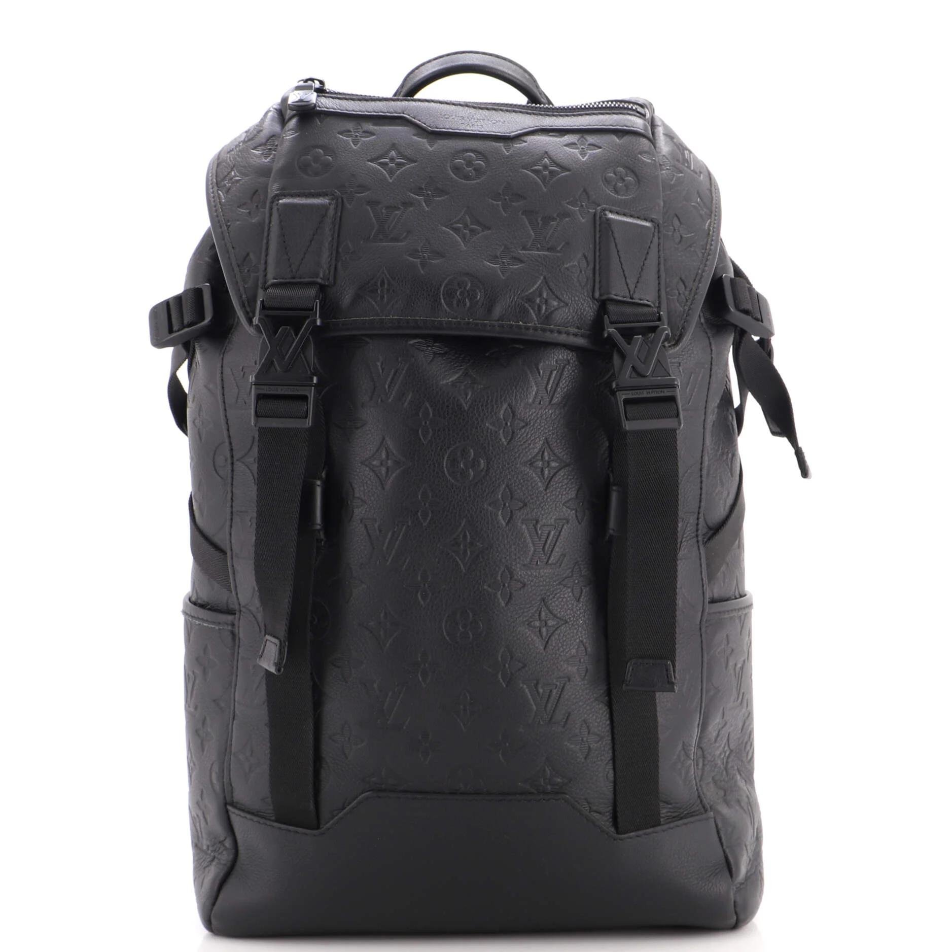 Leather backpack