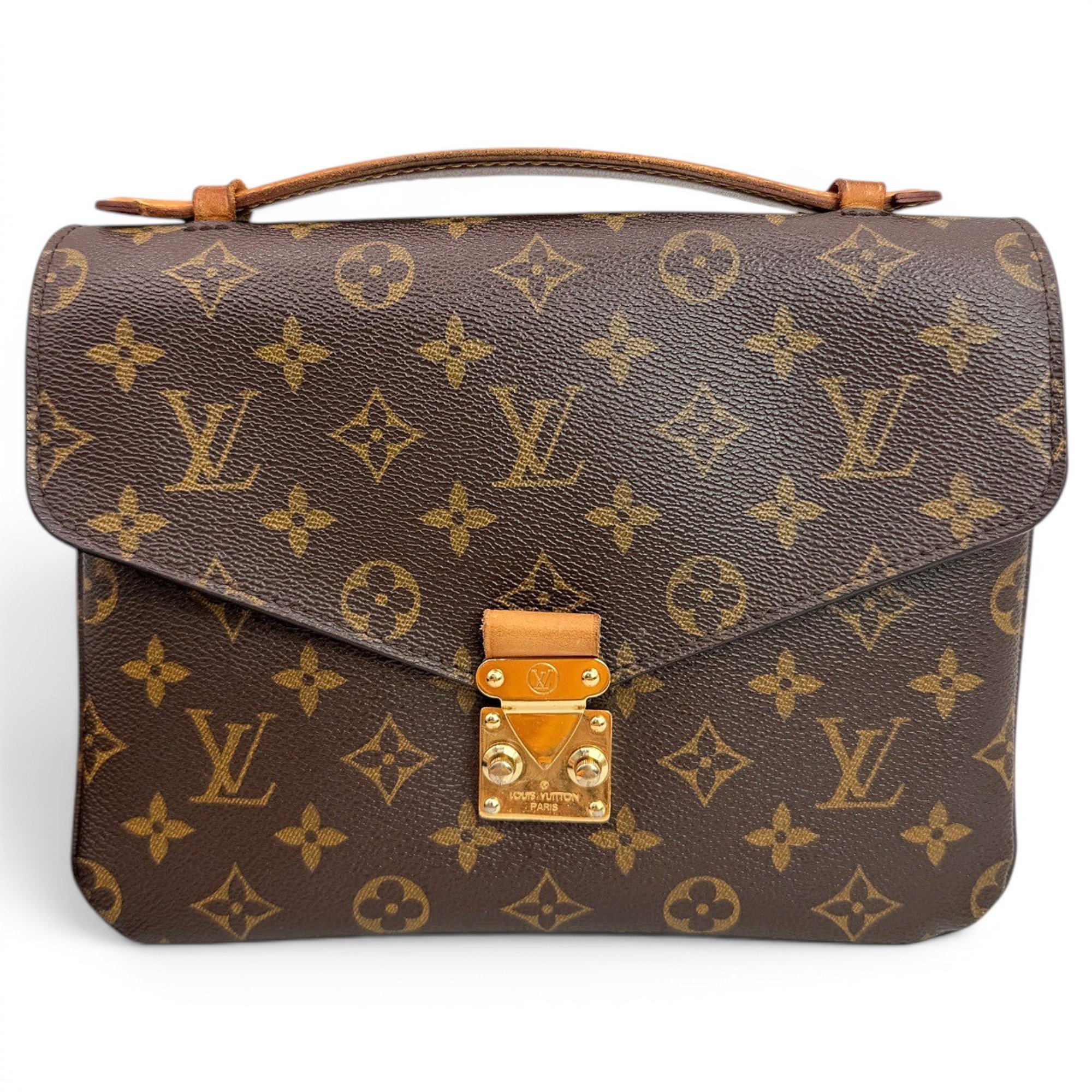Metis leather handbag