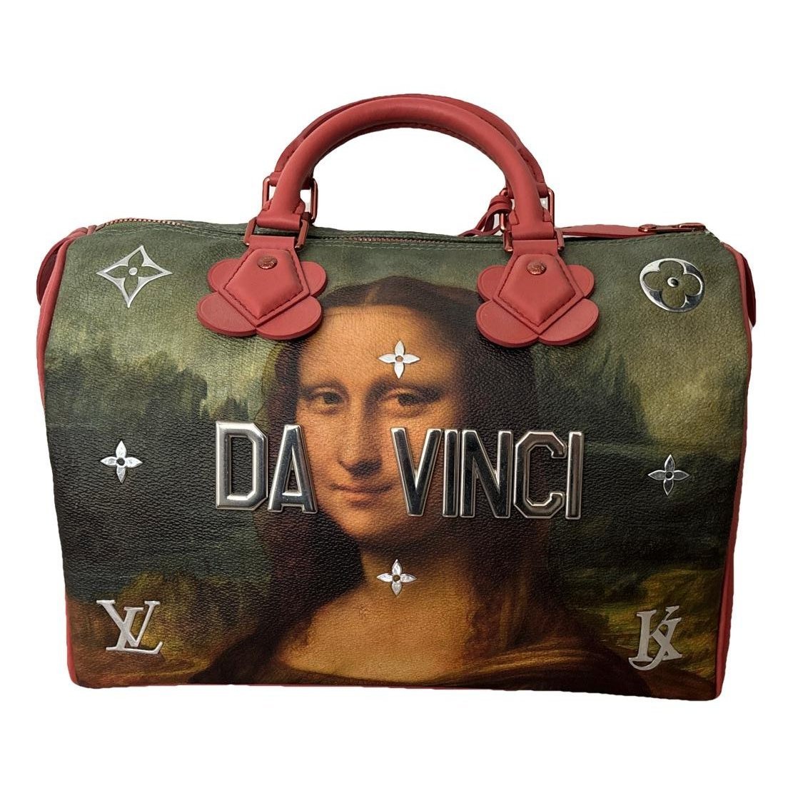 Speedy leather handbag