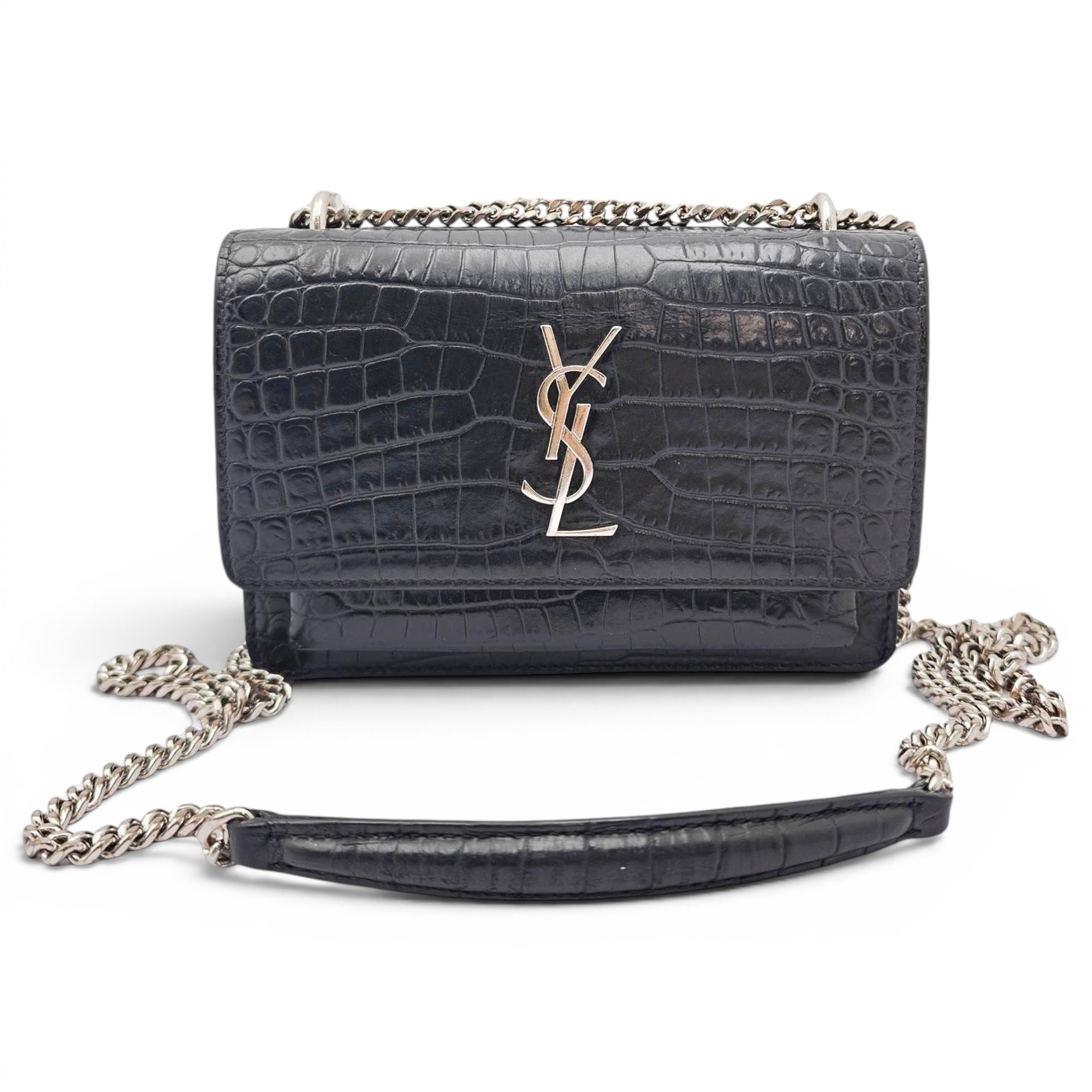 Sunset leather handbag