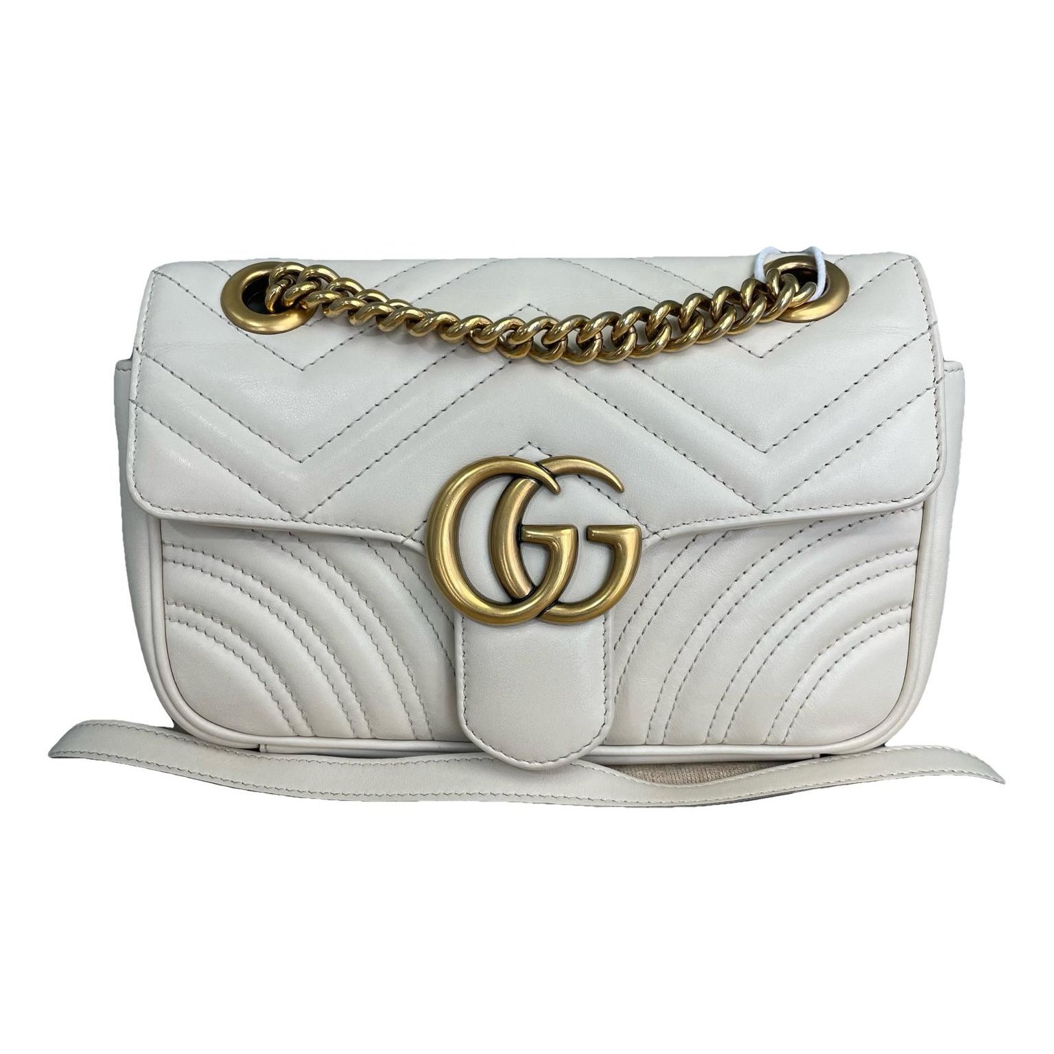 GG Marmont Flap leather handbag