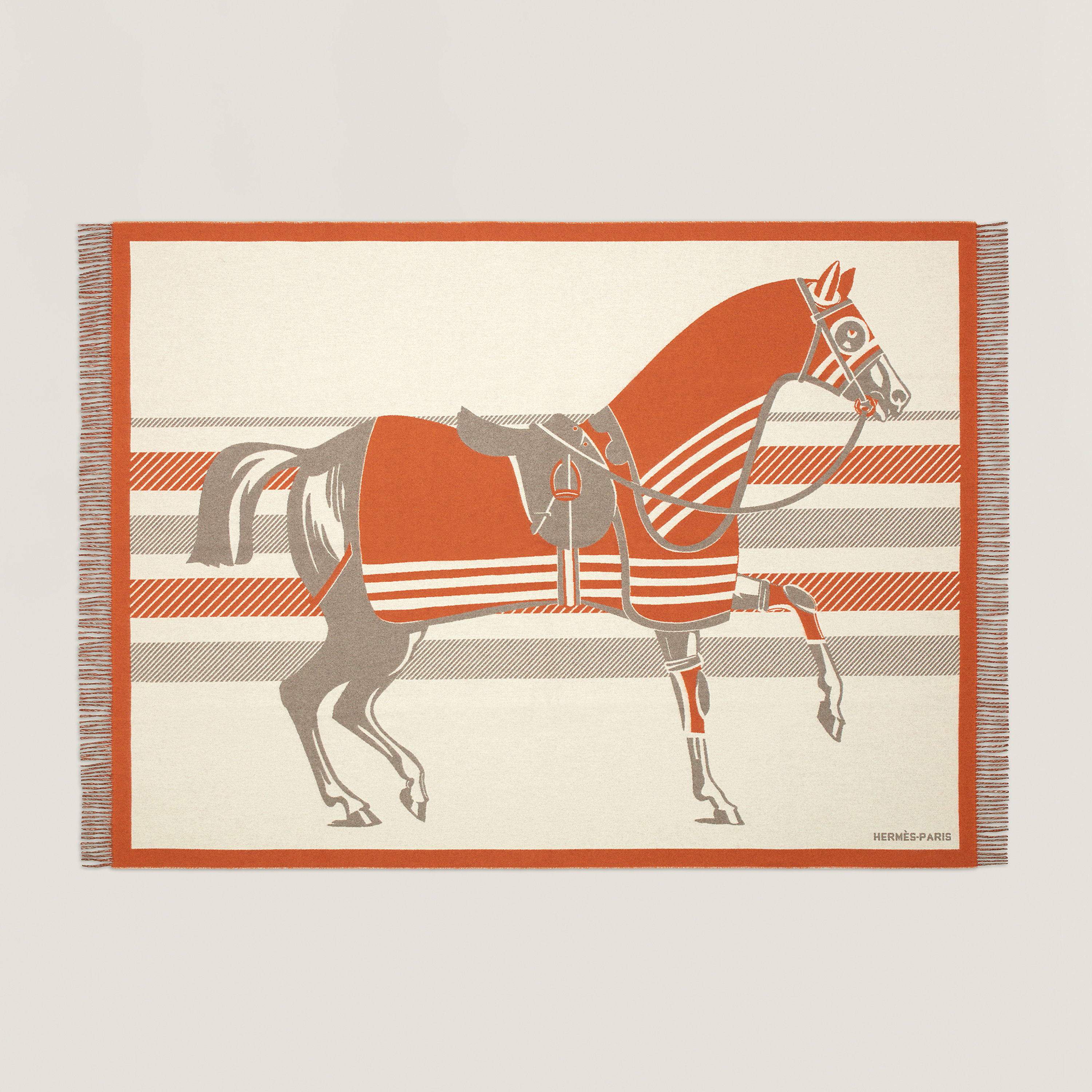 Cheval a la Couverture blanket