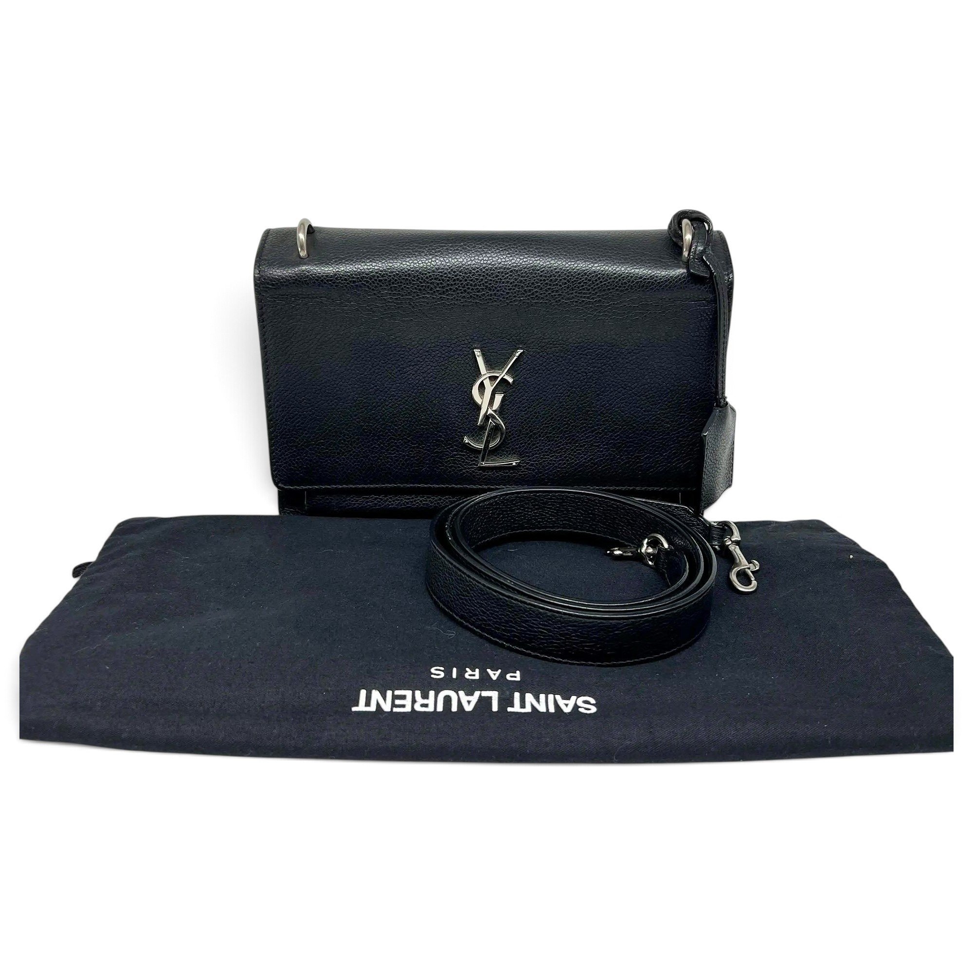 Sunset leather crossbody bag