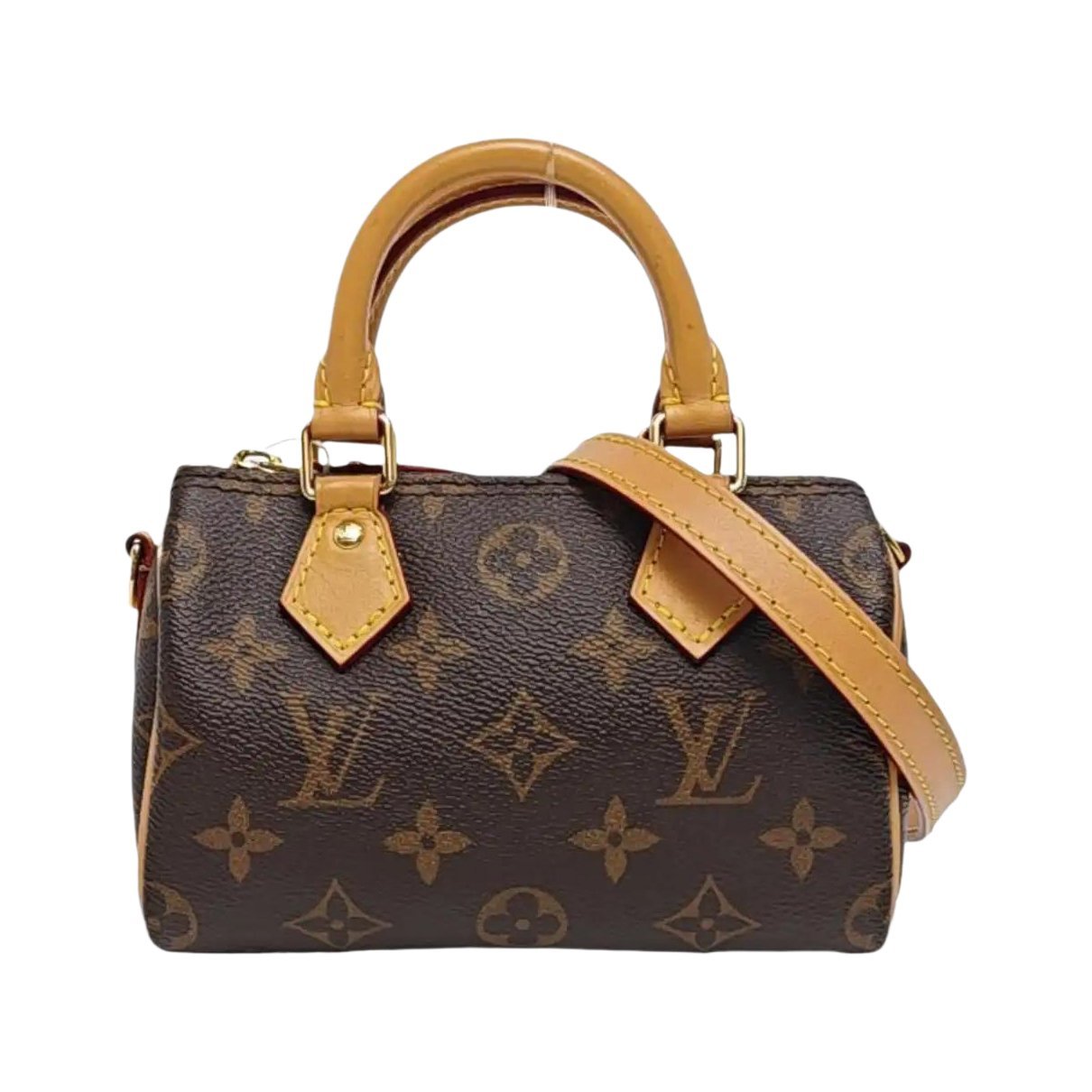 Nano Speedy / Mini HL leather handbag