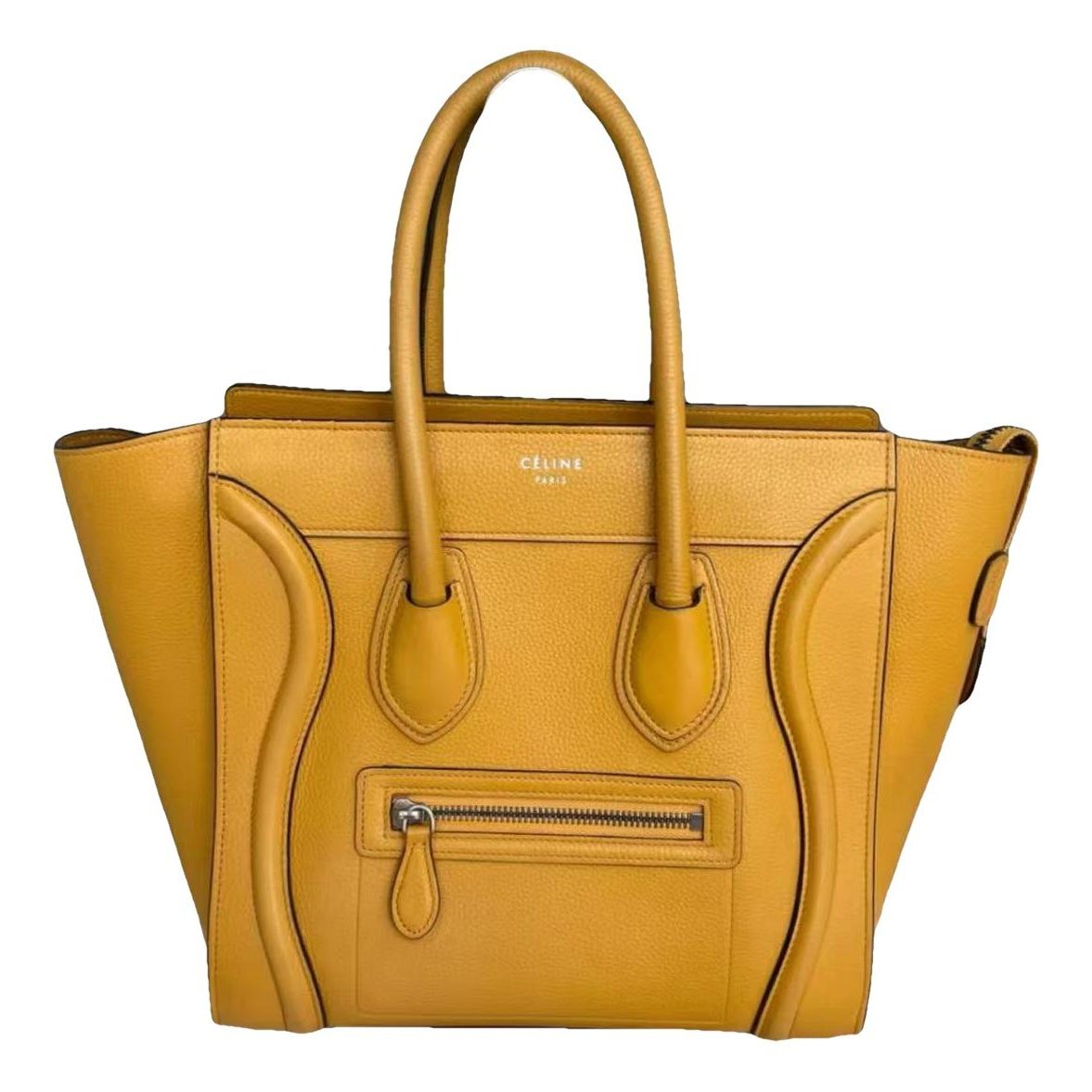 Luggage leather tote