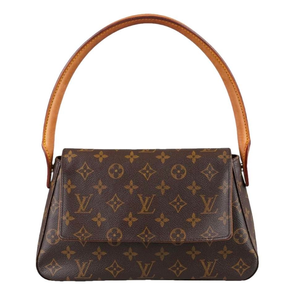 Looping cloth handbag