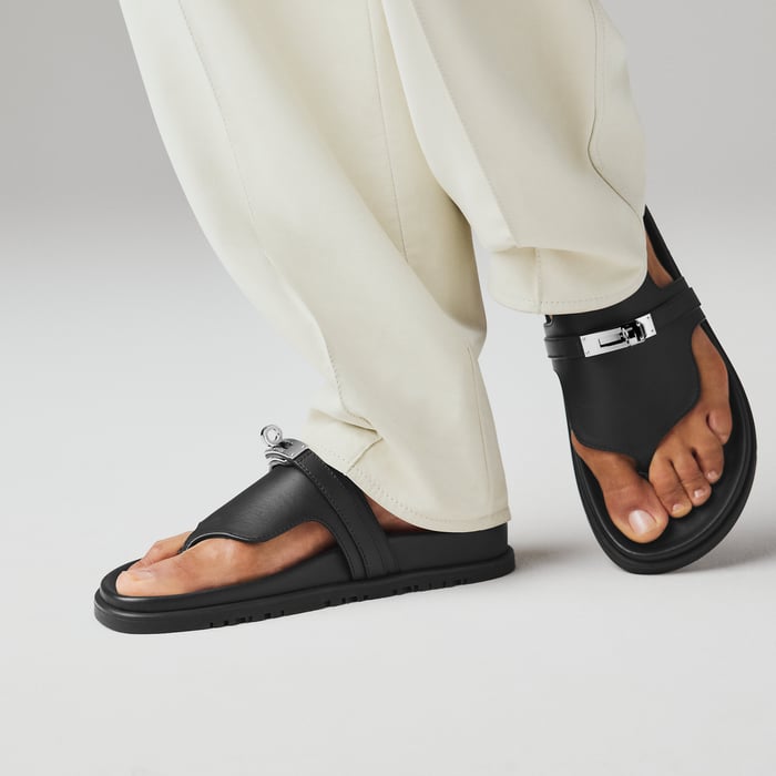 Noir Empire Sandal