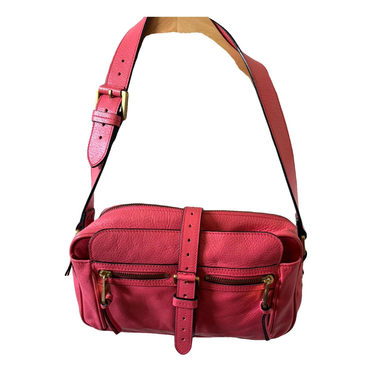 Leather handbag