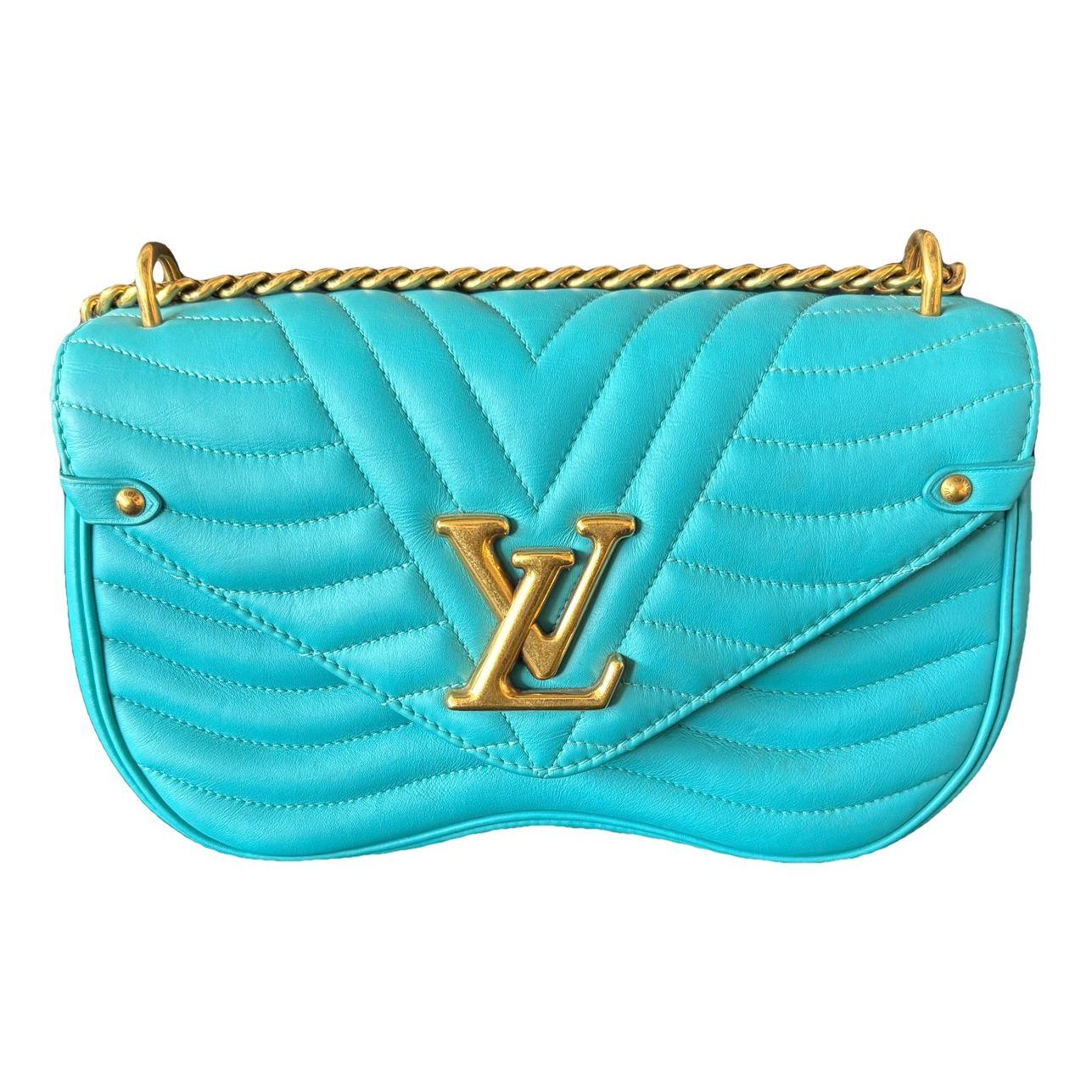 New Wave leather handbag