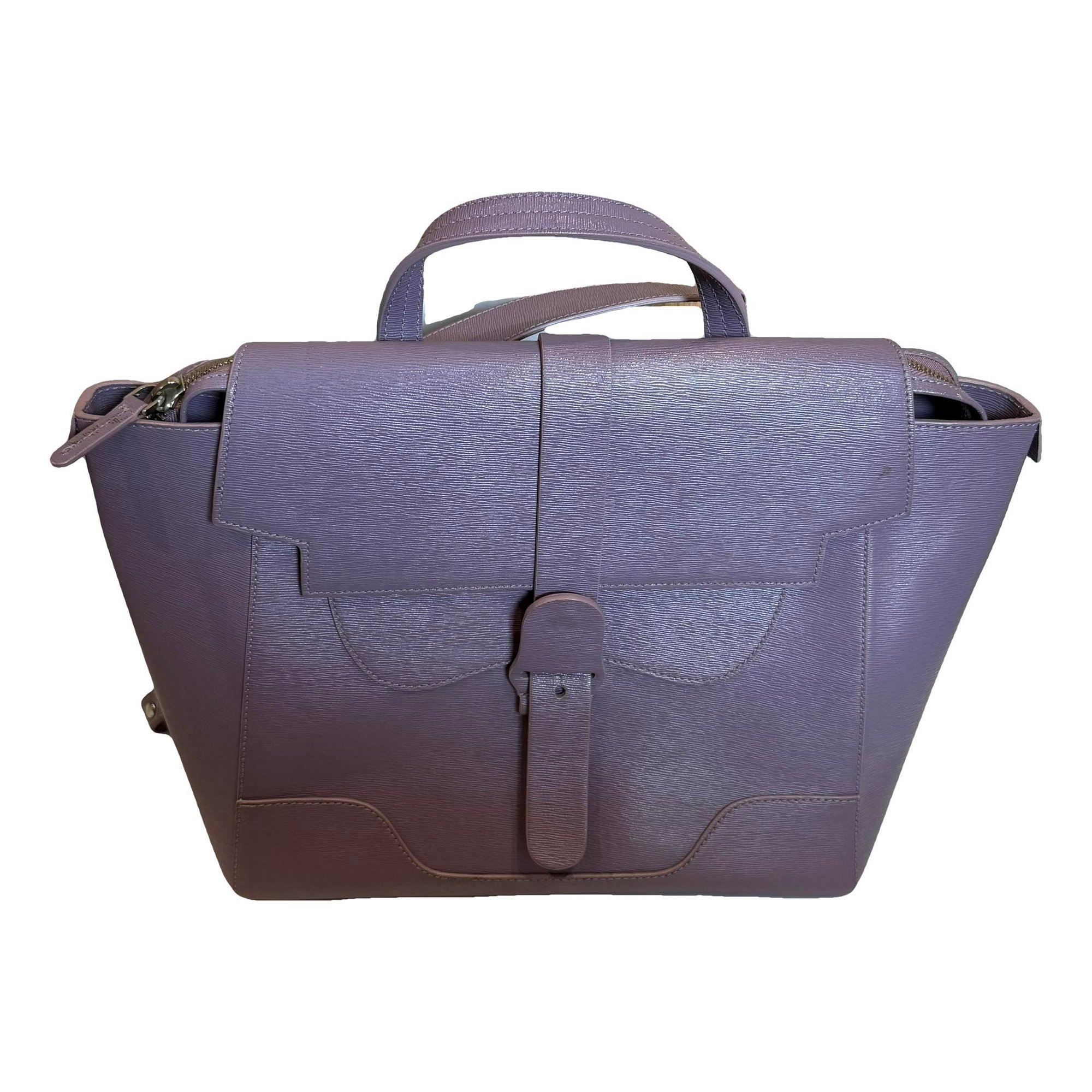Leather tote