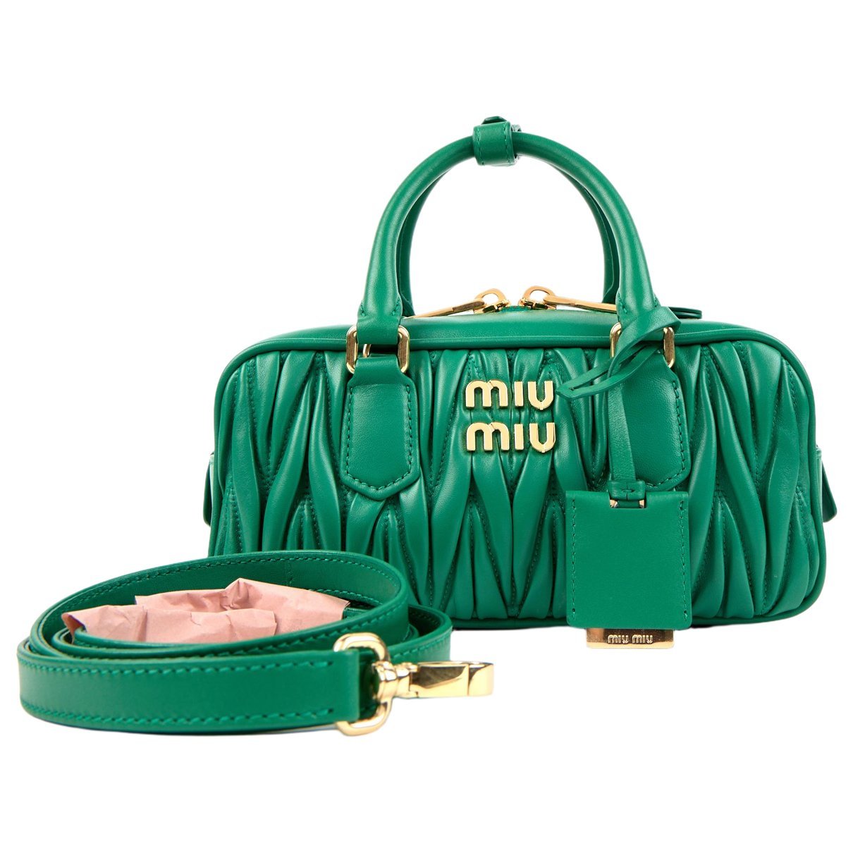 Arcadie leather handbag