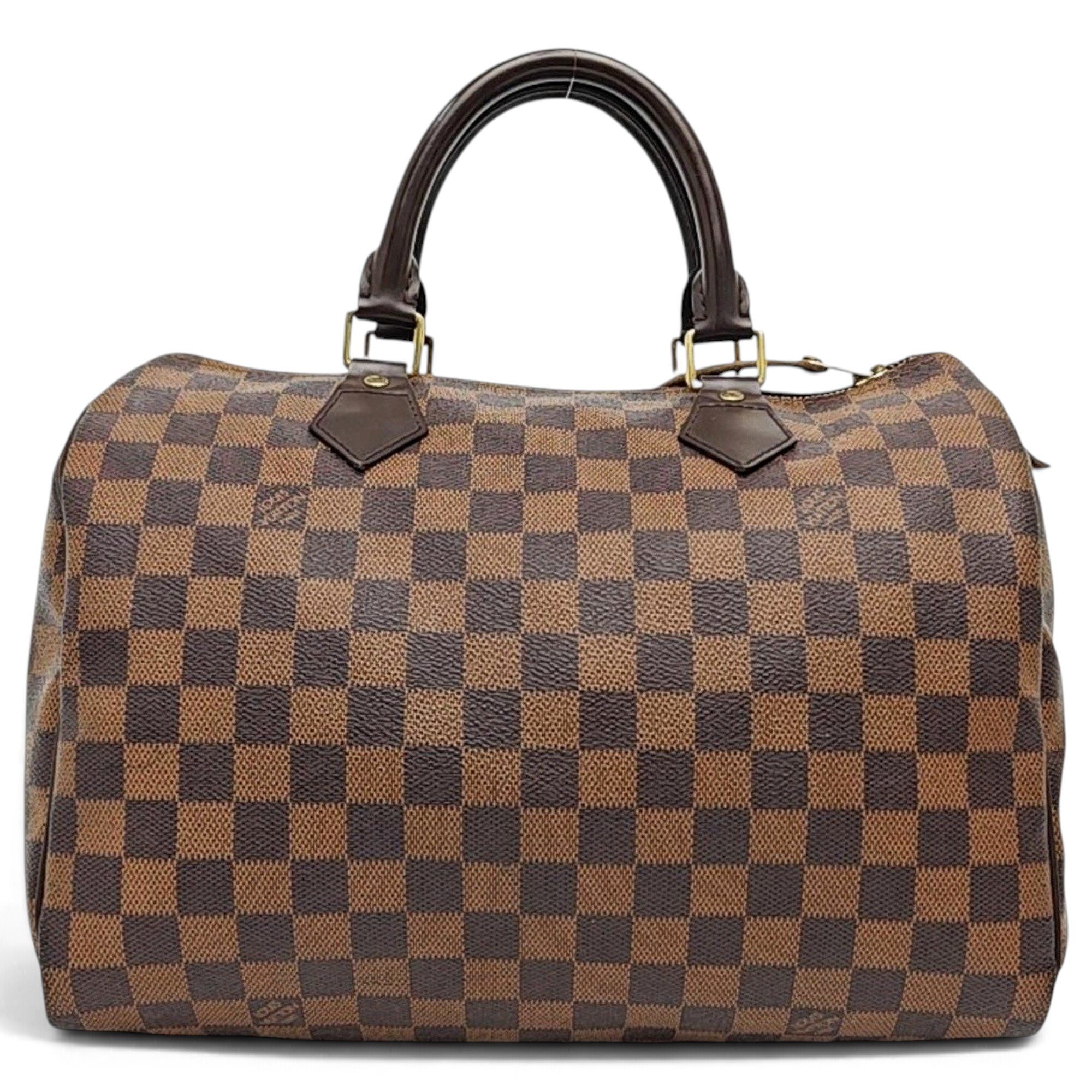 Louis Vuitton Nano Speedy / Mini HL leather handbag