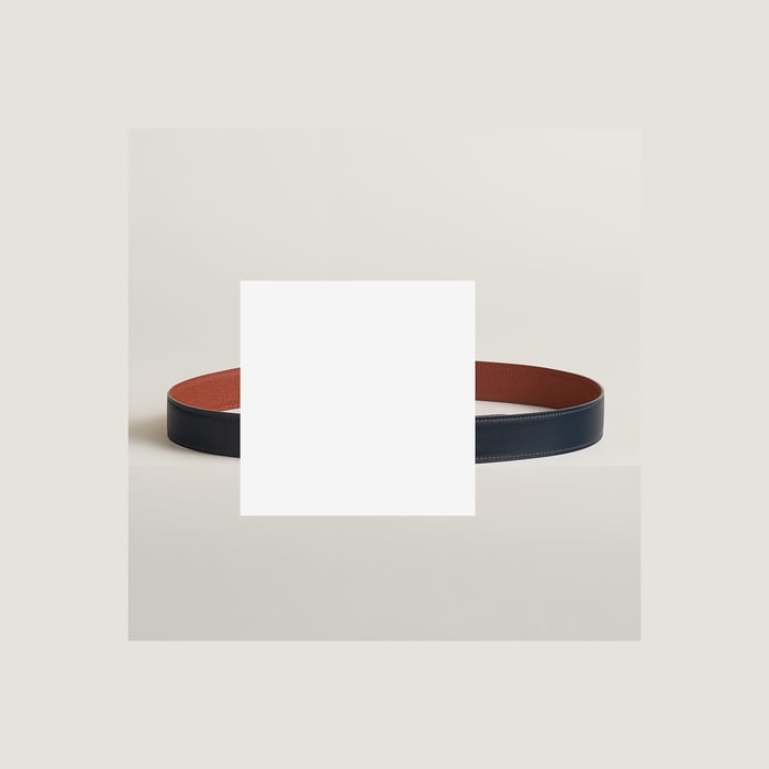 H 벨트 버클 & 리버서블 가죽 스트랩 32mm