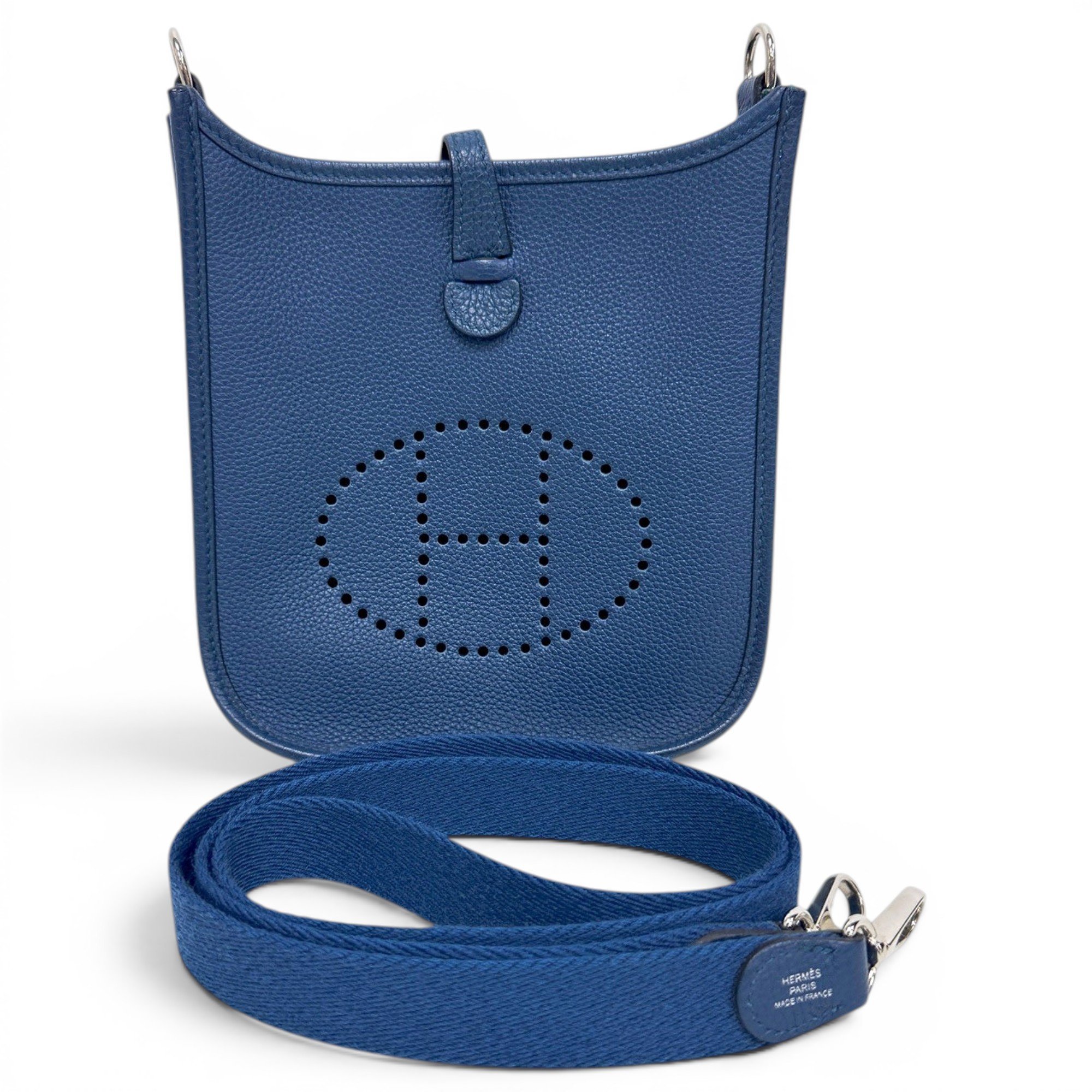 Mini Evelyne leather handbag