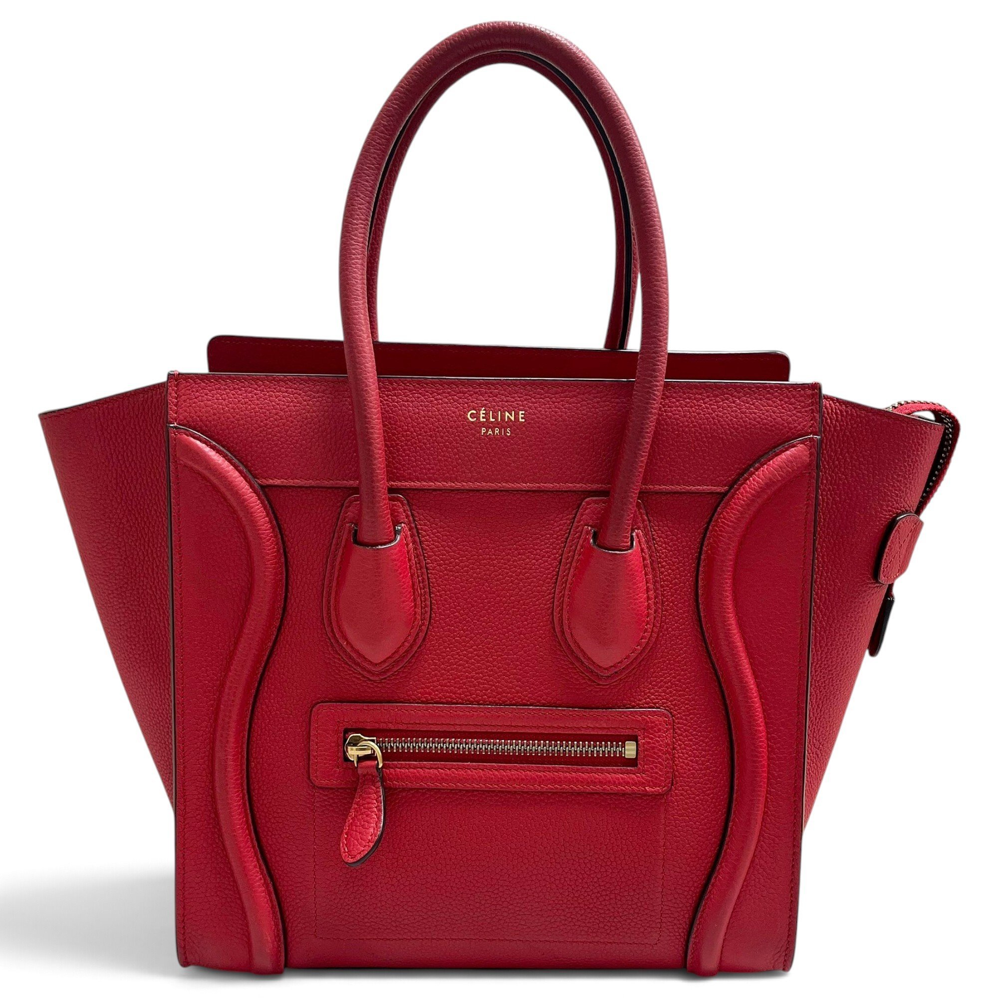 Luggage leather handbag