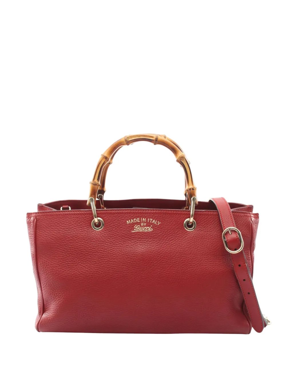 2013 Medium Calfskin Bamboo Shopper satchel