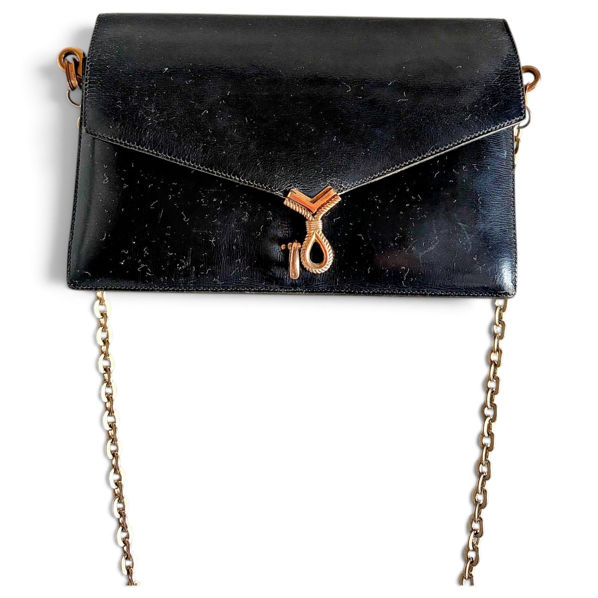 Cordeliere leather handbag