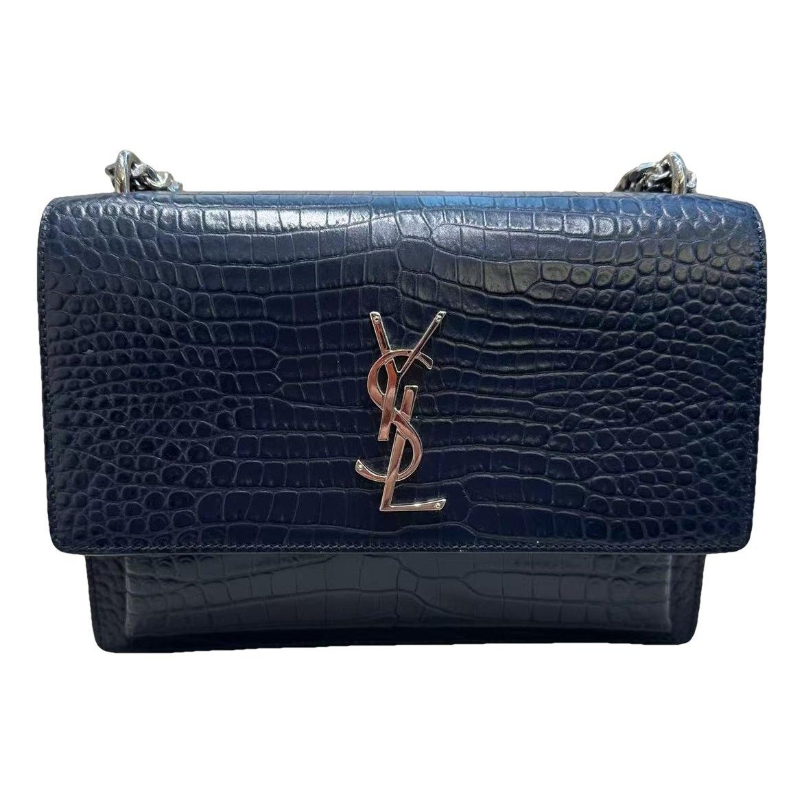 Sunset leather handbag