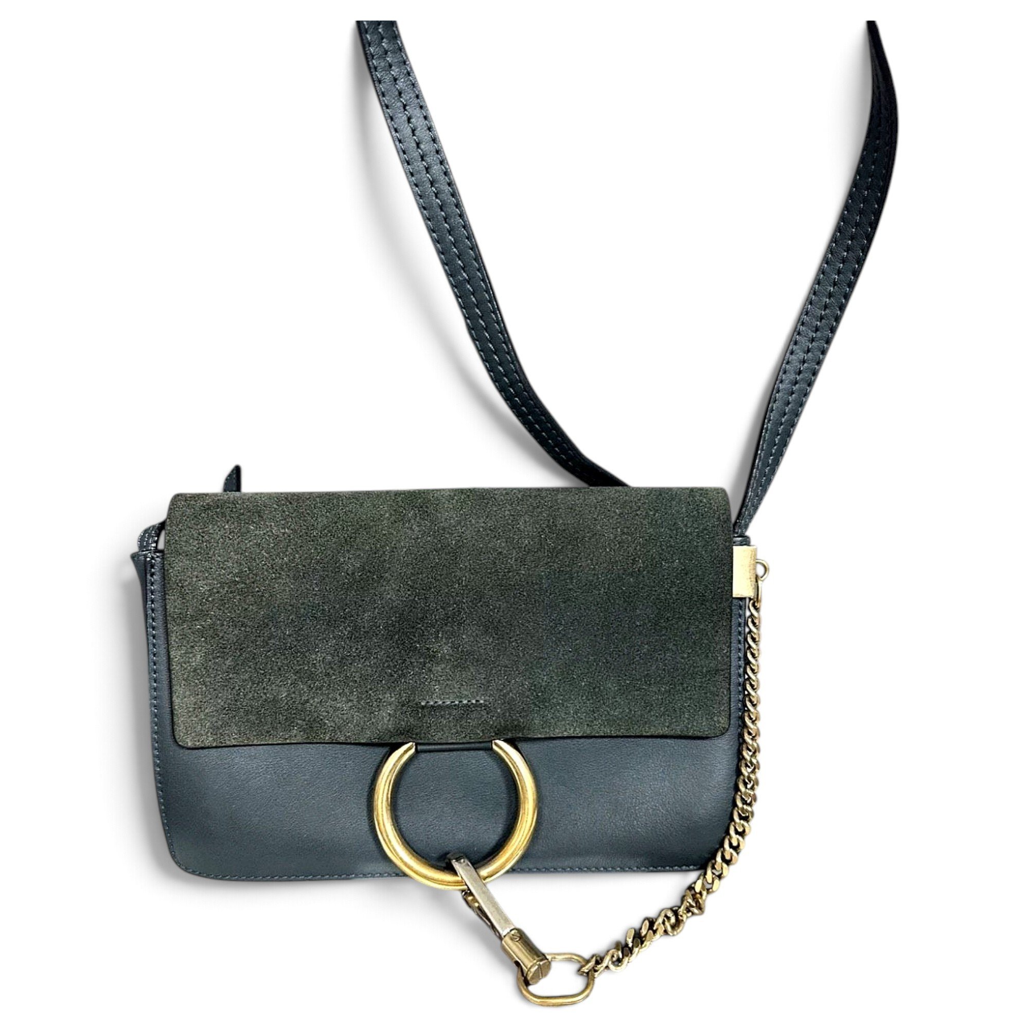 Faye leather handbag