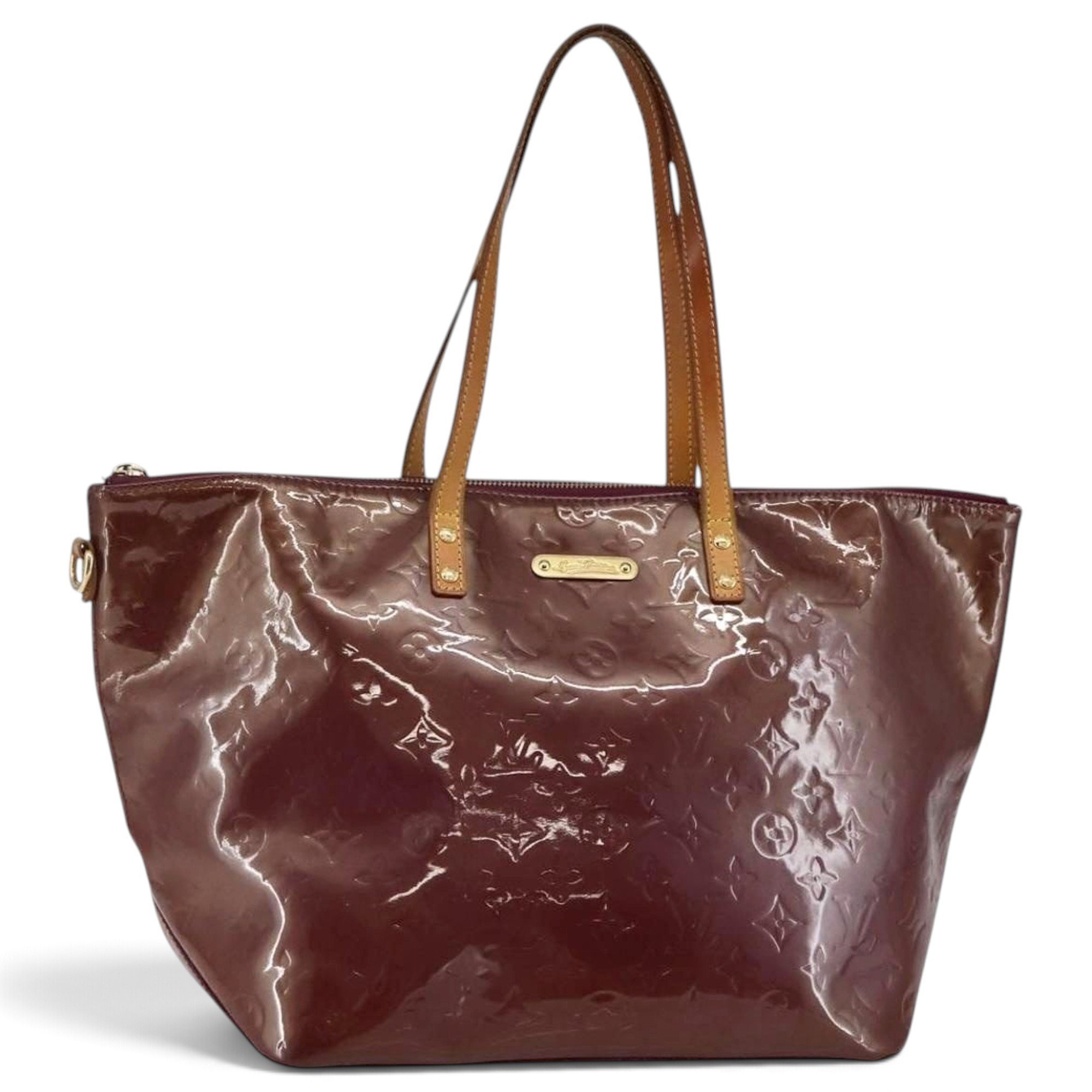 Bellevue patent leather tote