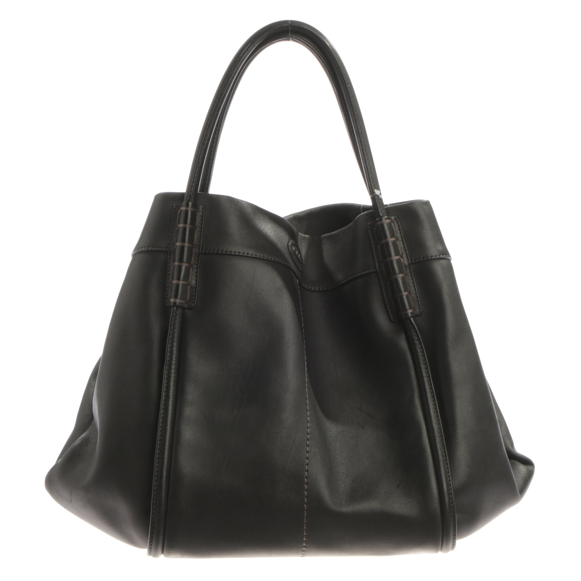 Leather tote