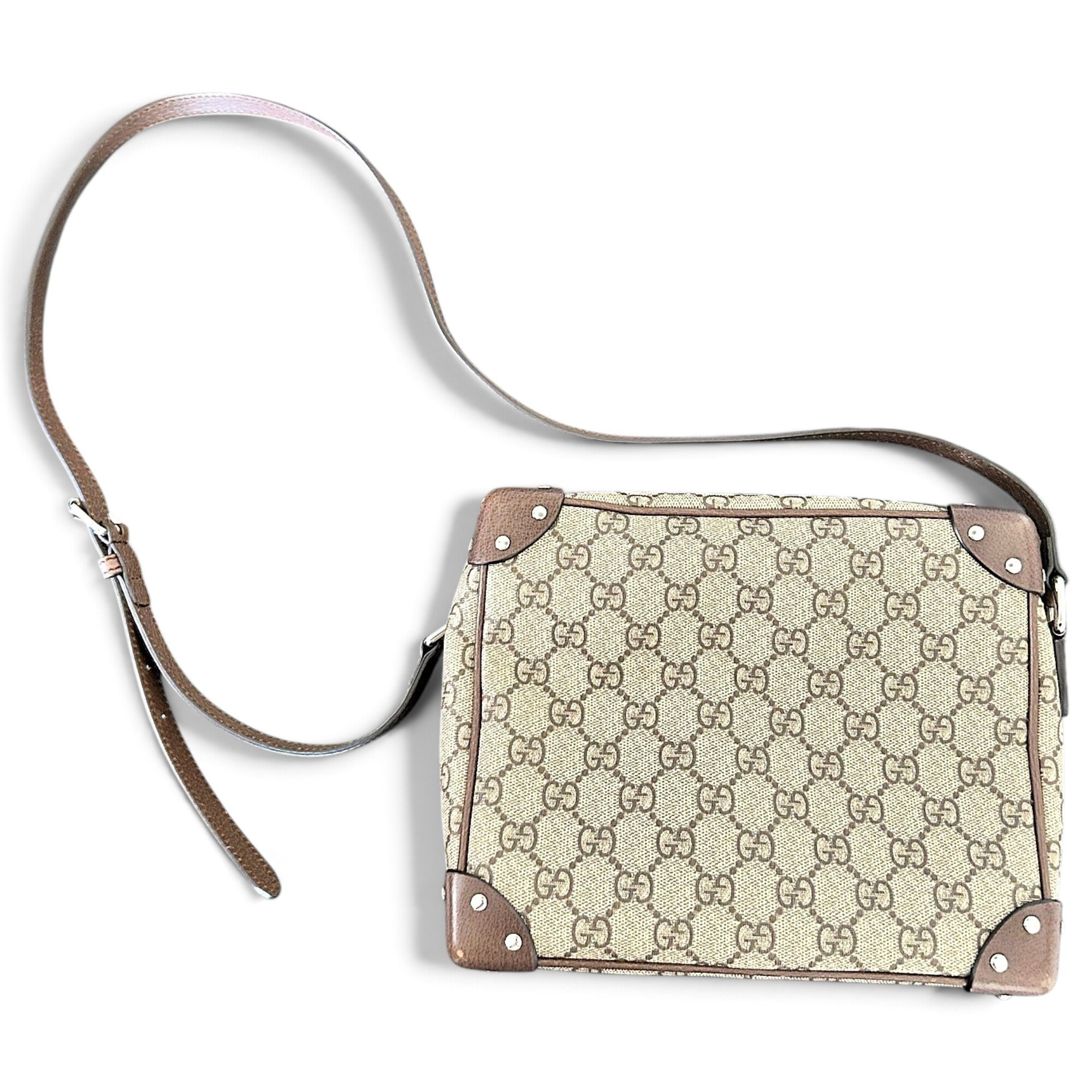 Ophidia cloth crossbody bag