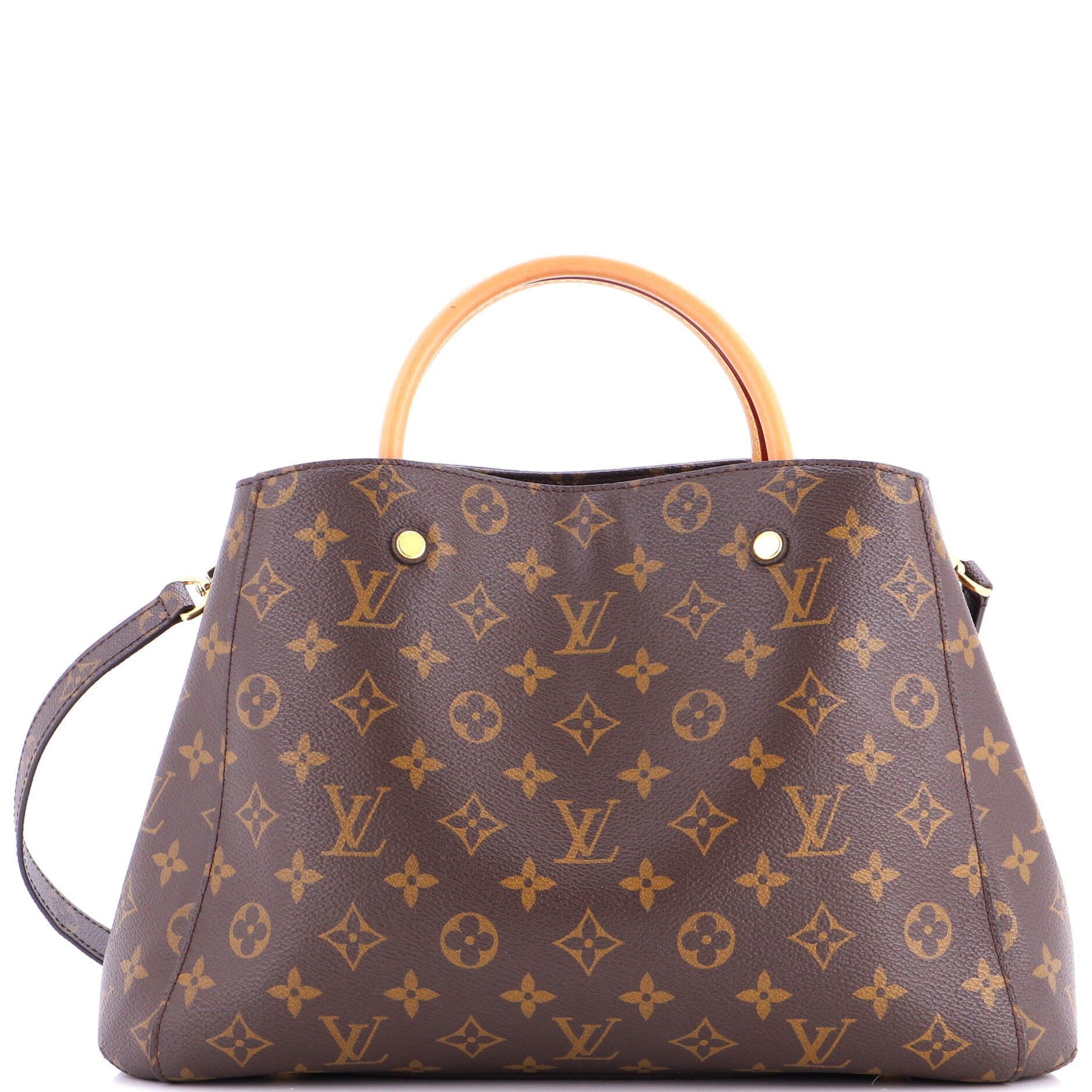 Louis Vuitton Montaigne Handbag Monogram Canvas MM