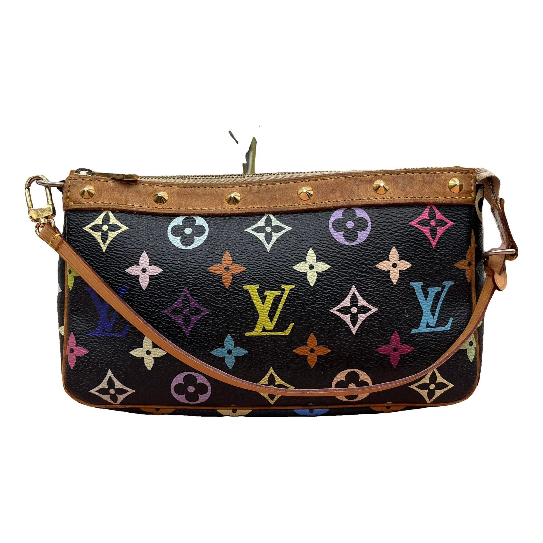 Pochette Accessoire leather handbag