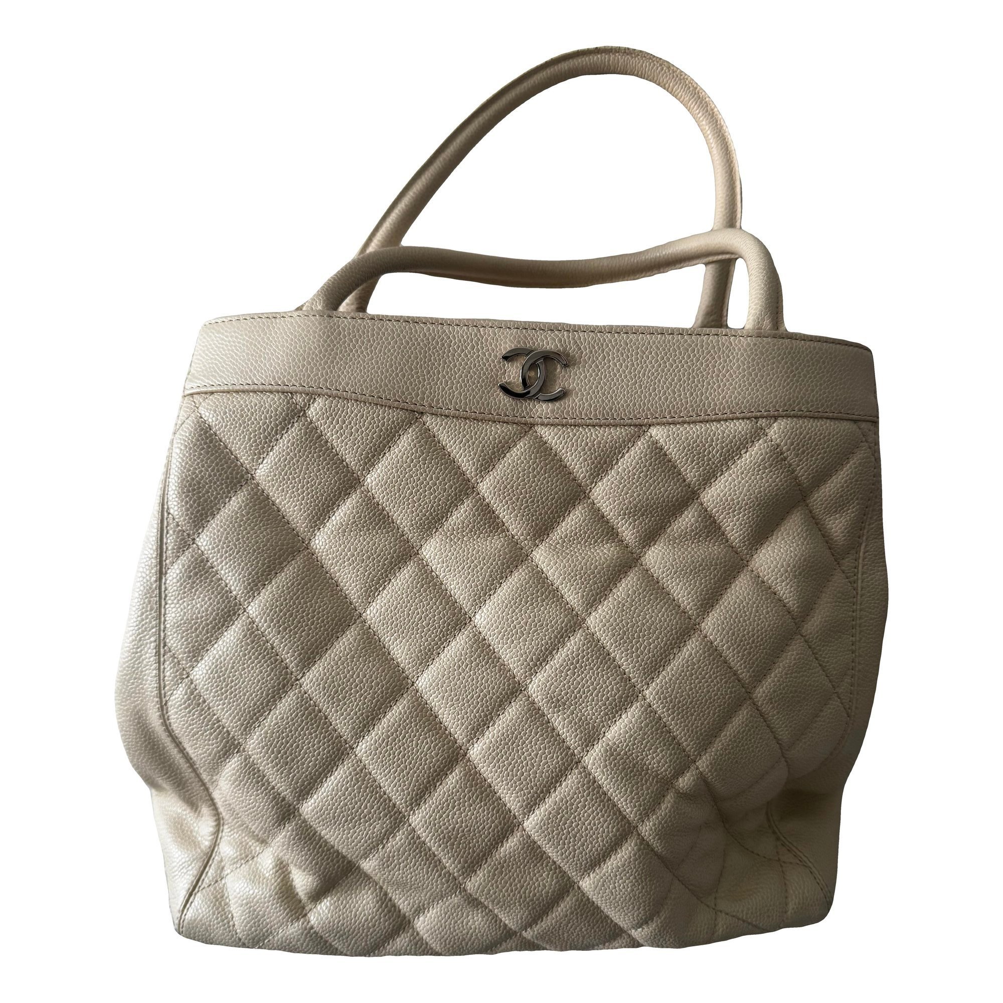 Leather tote