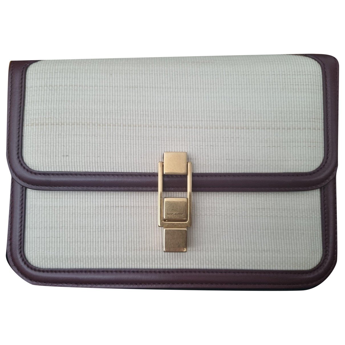 Carré leather crossbody bag