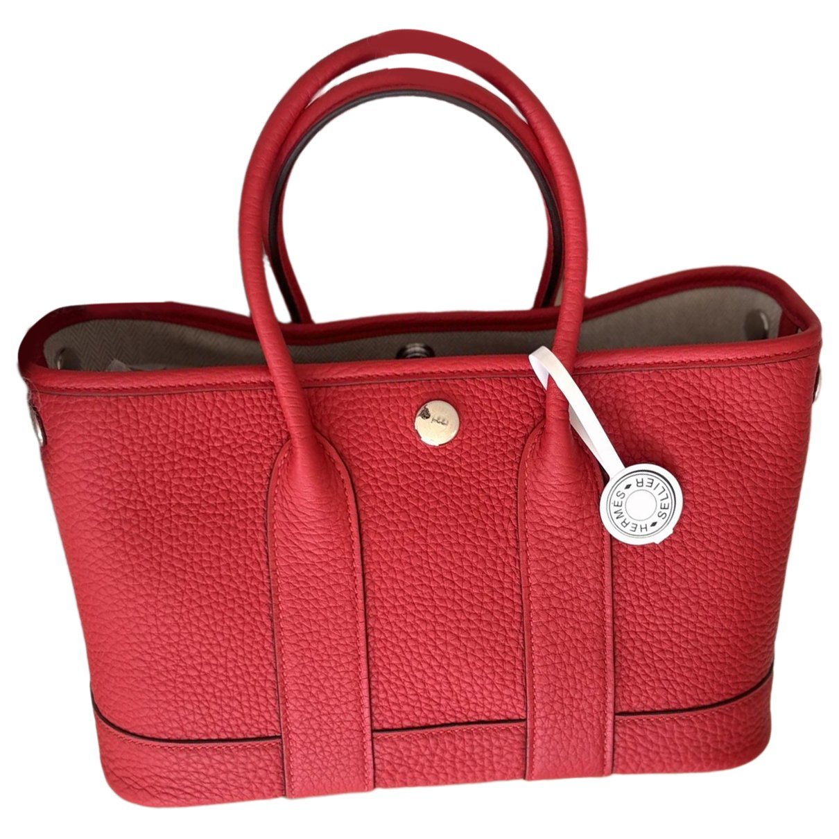 Garden Party leather tote