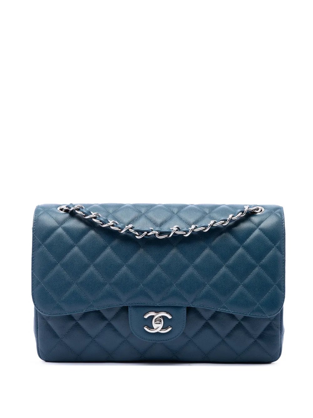 2011 Jumbo Classic Caviar Double Flap shoulder bag