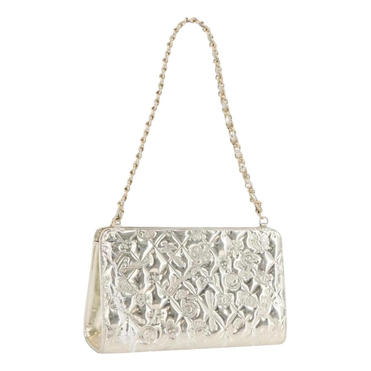 Patent leather handbag