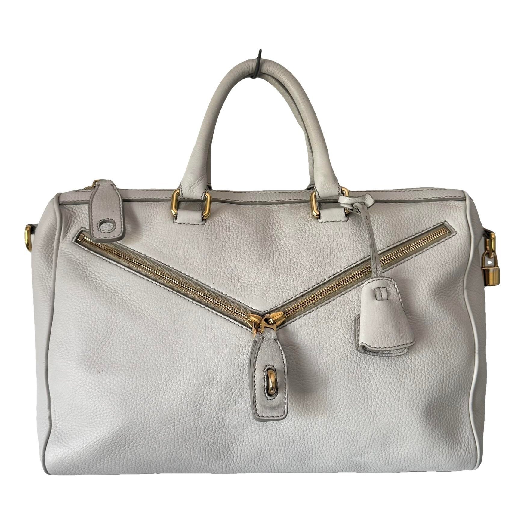 Leather handbag