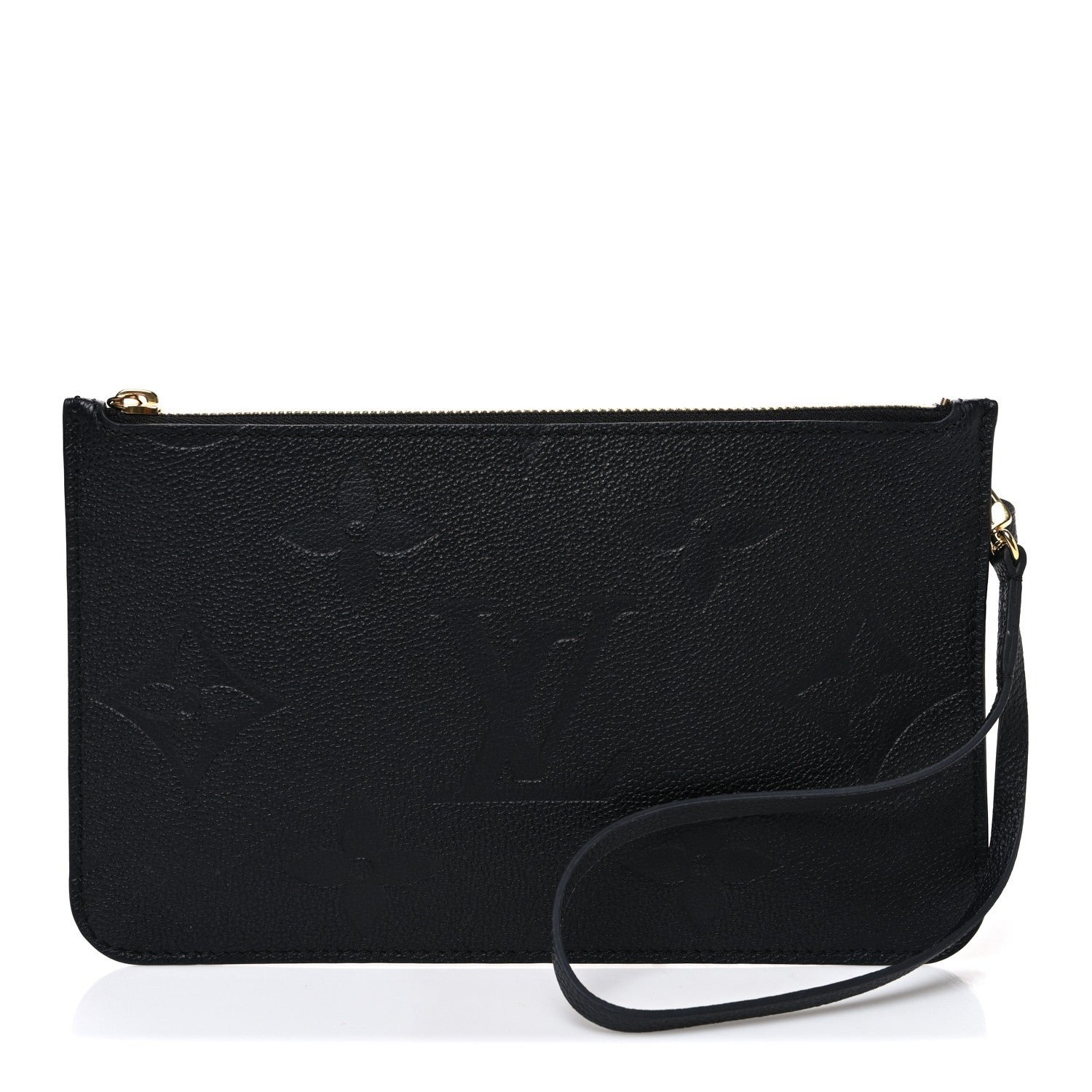 Louis Vuitton Empreinte Monogram Giant Neverfull MM Pochette Black