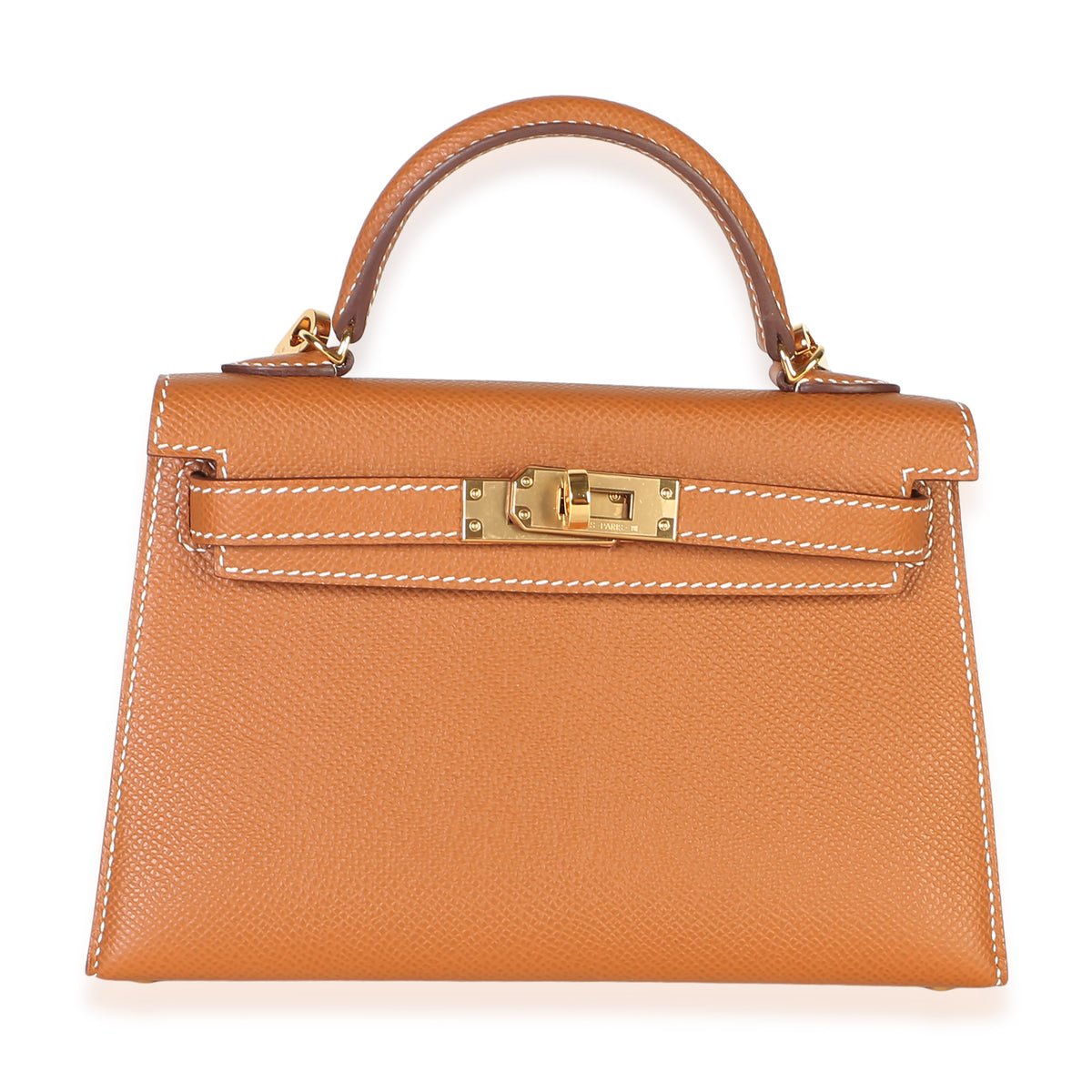 Gold Epsom Sellier Mini Kelly II 20 GHW