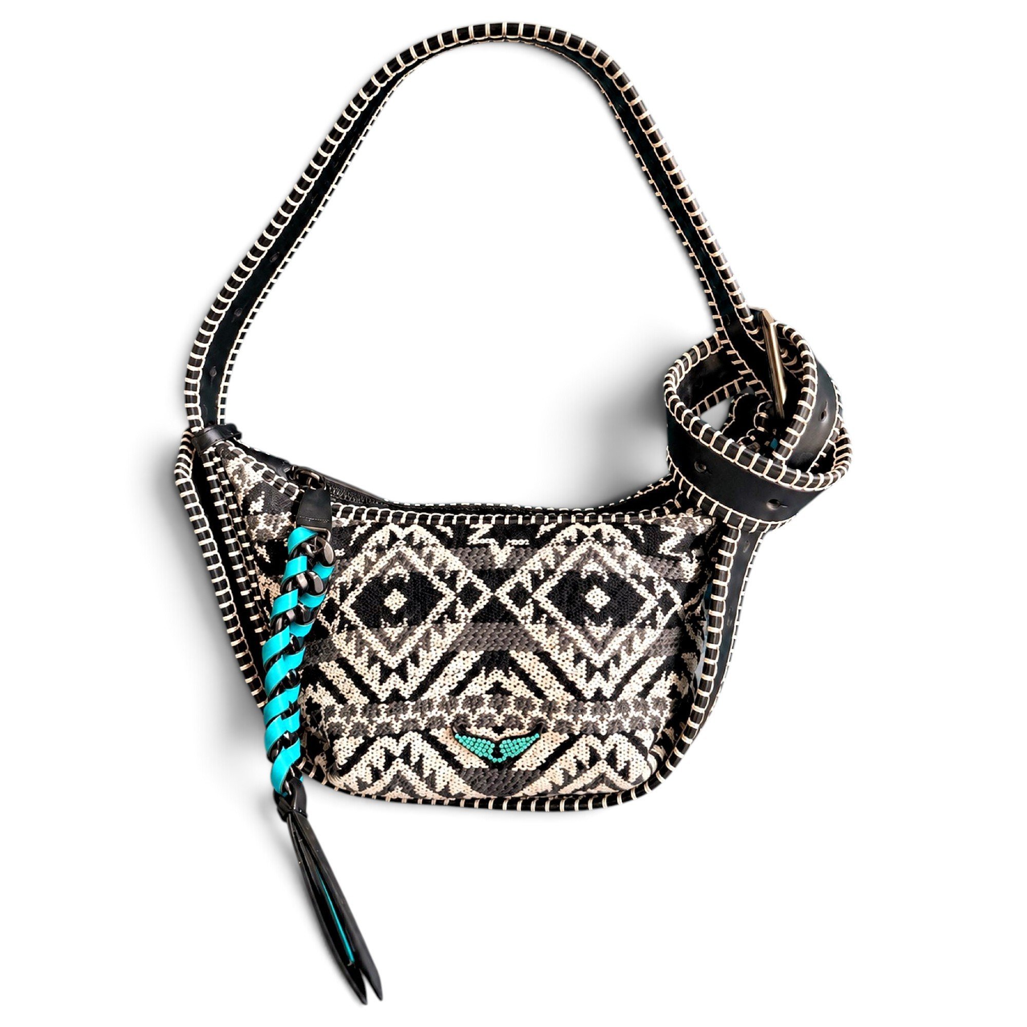 Rock leather handbag