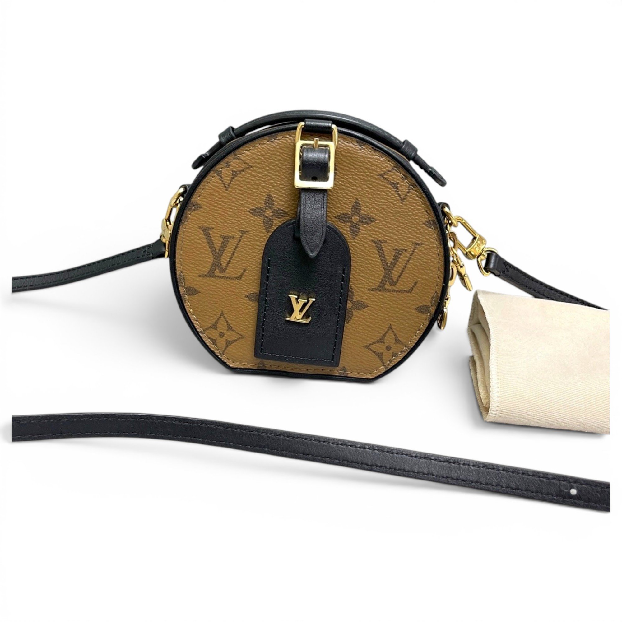 Louis Vuitton Petite Boîte Chapeau leather handbag