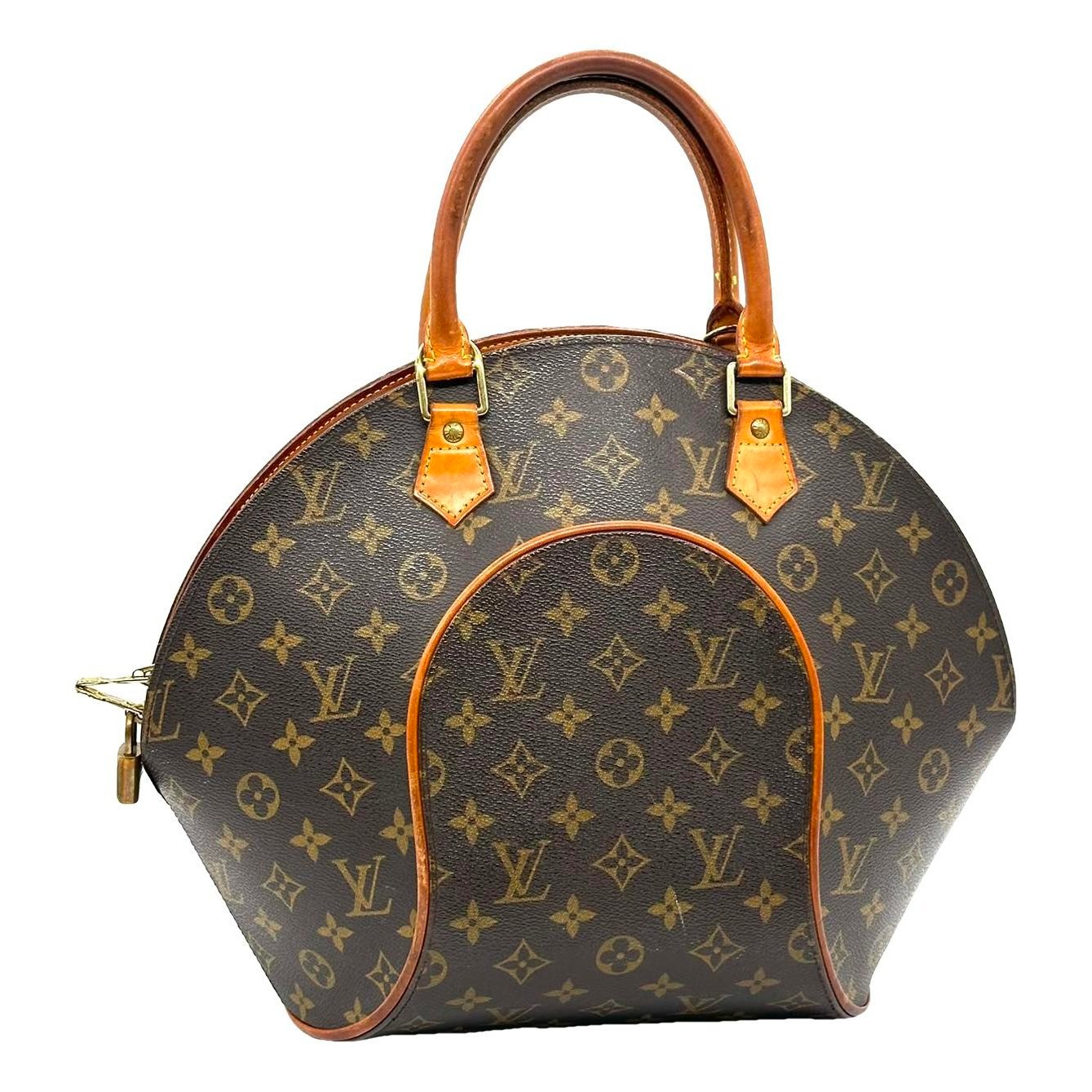 Ellipse cloth handbag