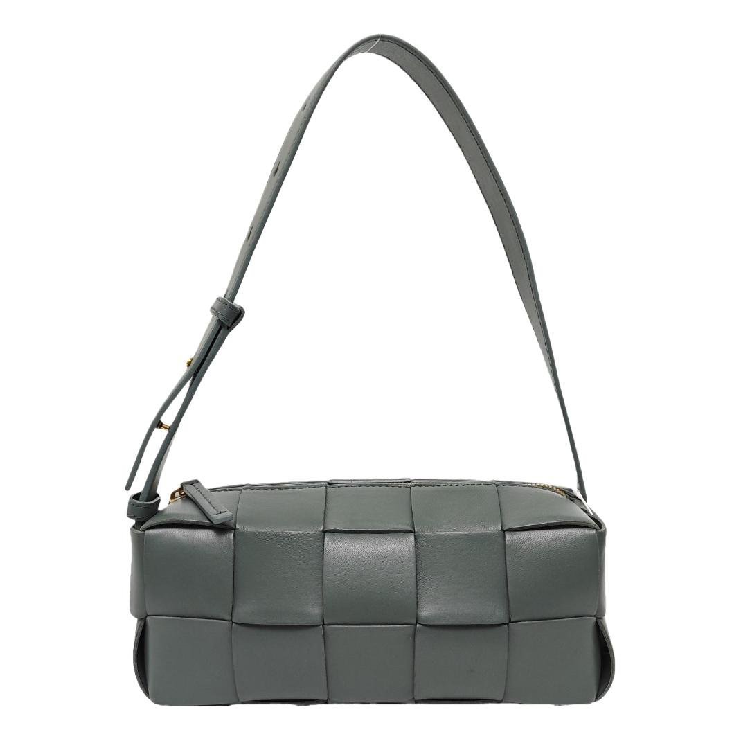 Brick Cassette leather handbag
